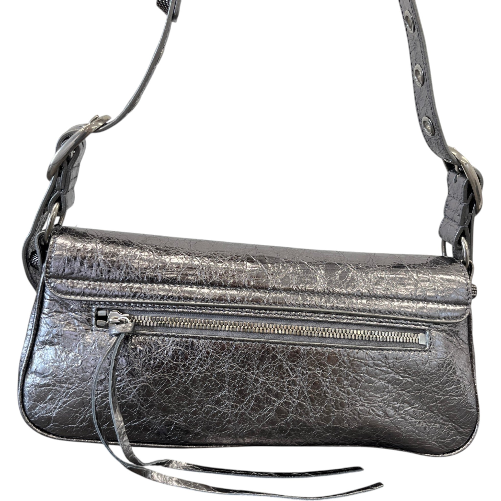 Women's Le Cagole Sling Bag Silver
