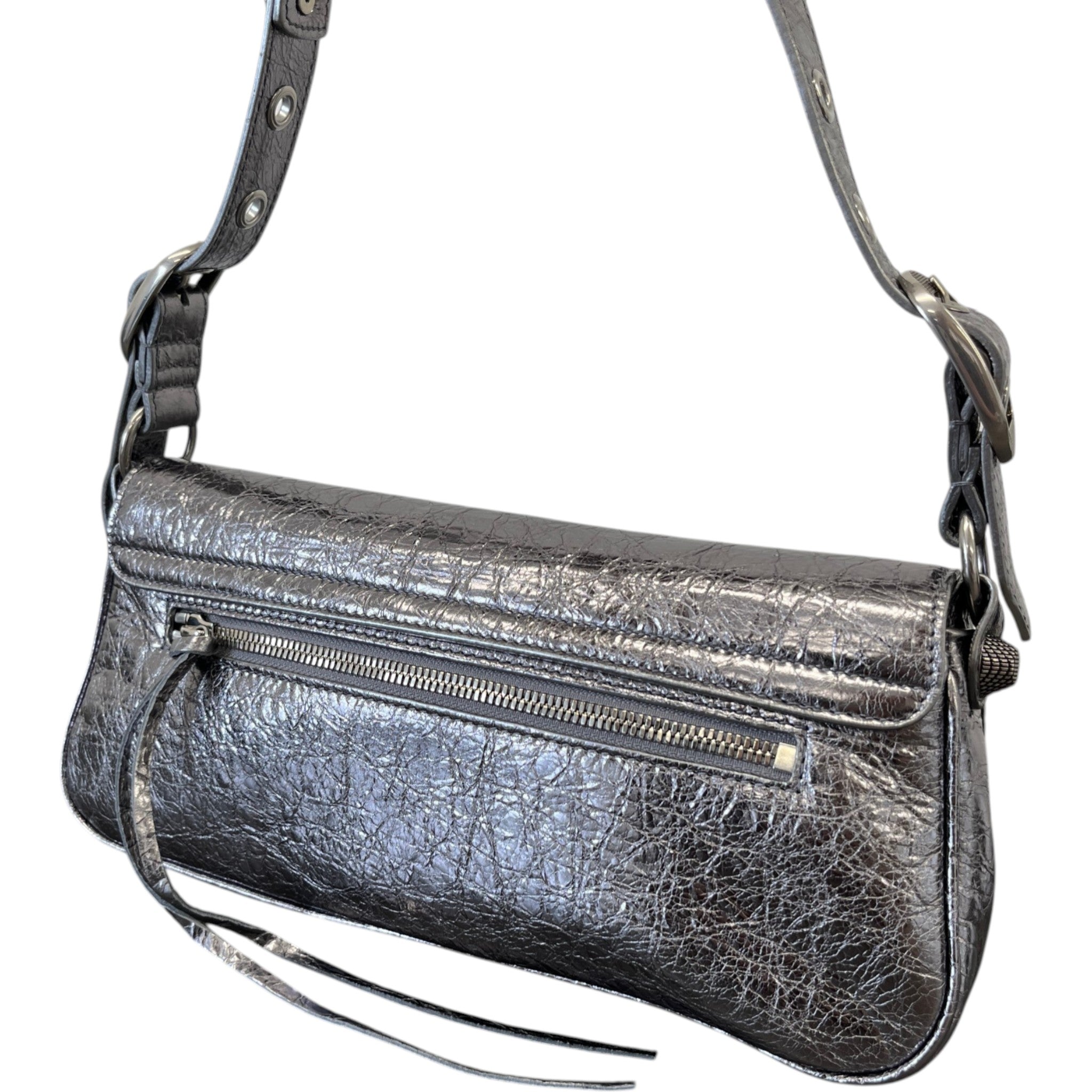 Women's Le Cagole Sling Bag Silver