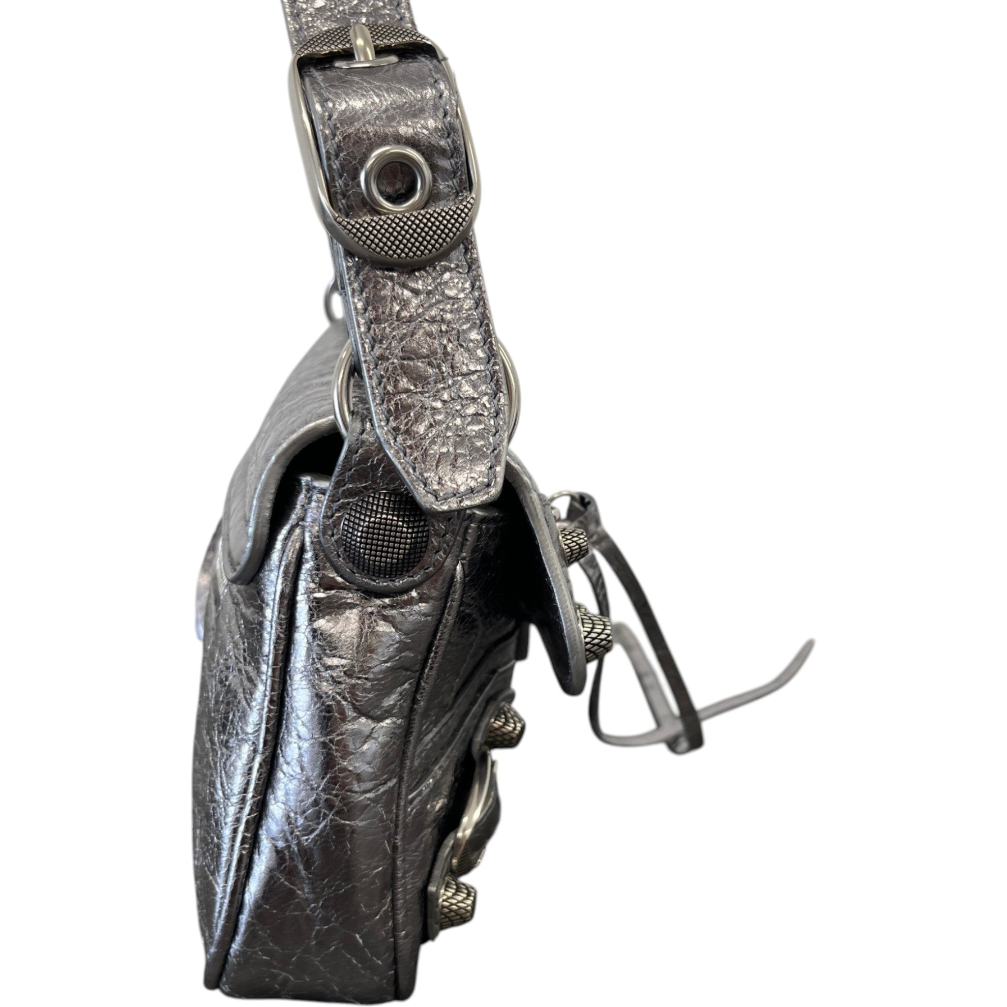 Women's Le Cagole Sling Bag Silver