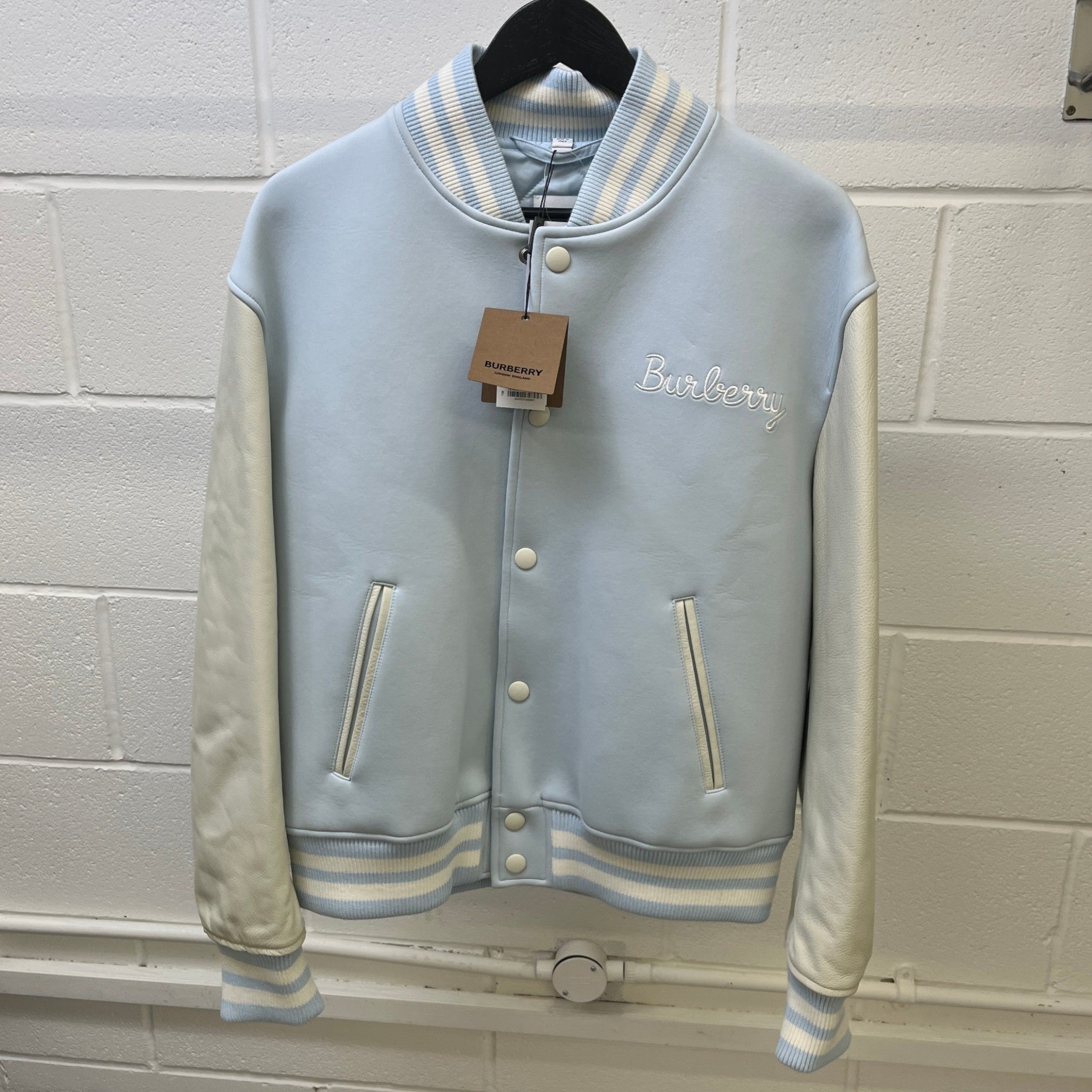 Men's Varsity Jacket Blue Size IT 50 / L