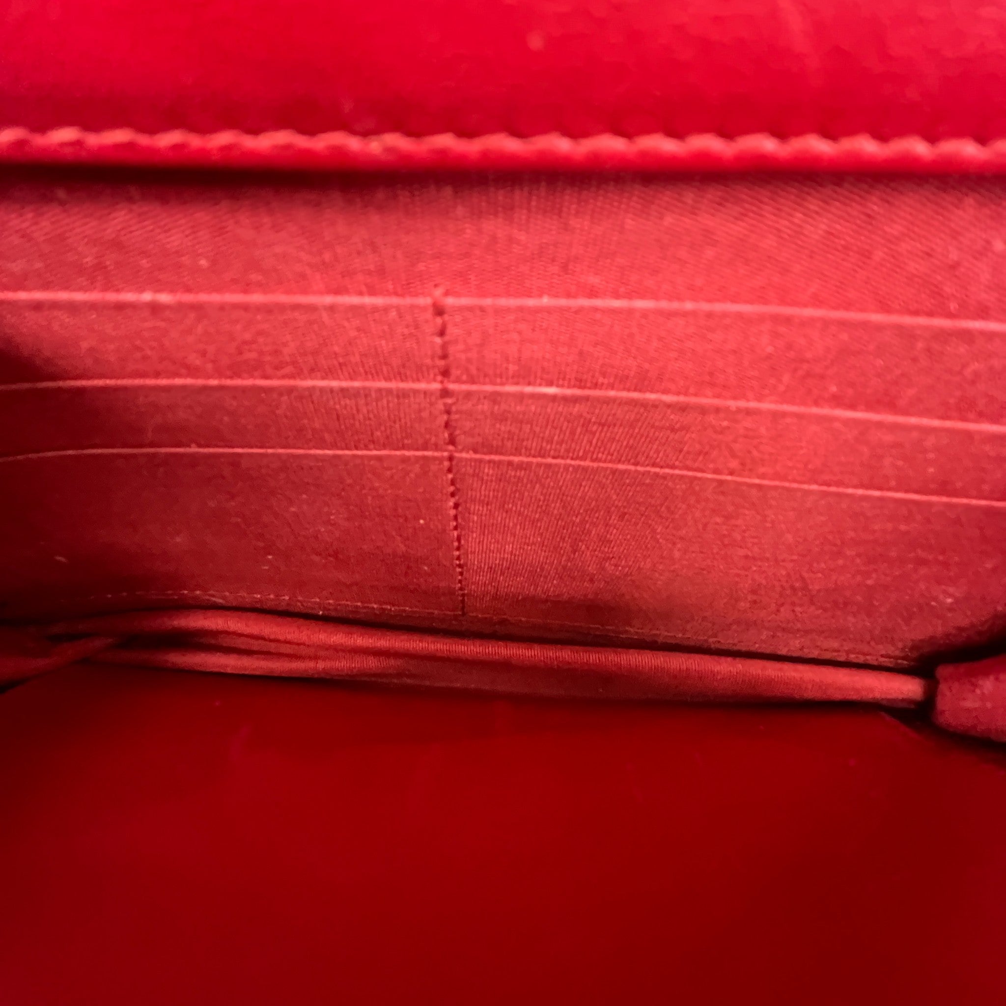 Women's Quilted Bag Red