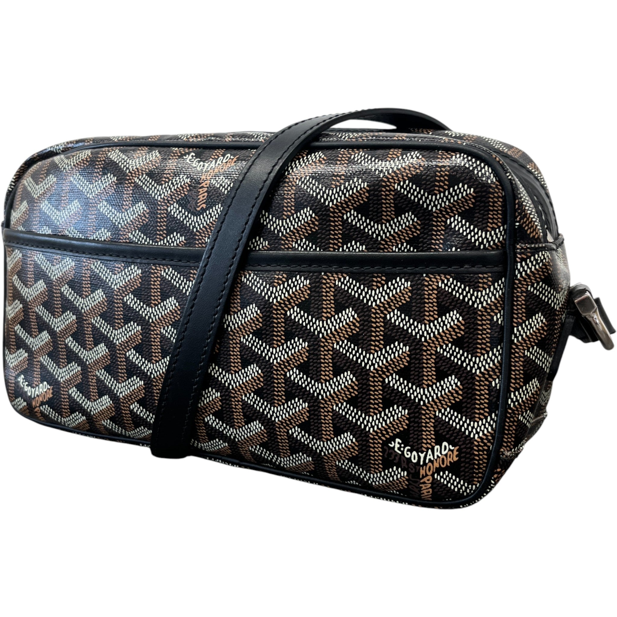 Men's Cap-Vert Pm Messenger Bag Black