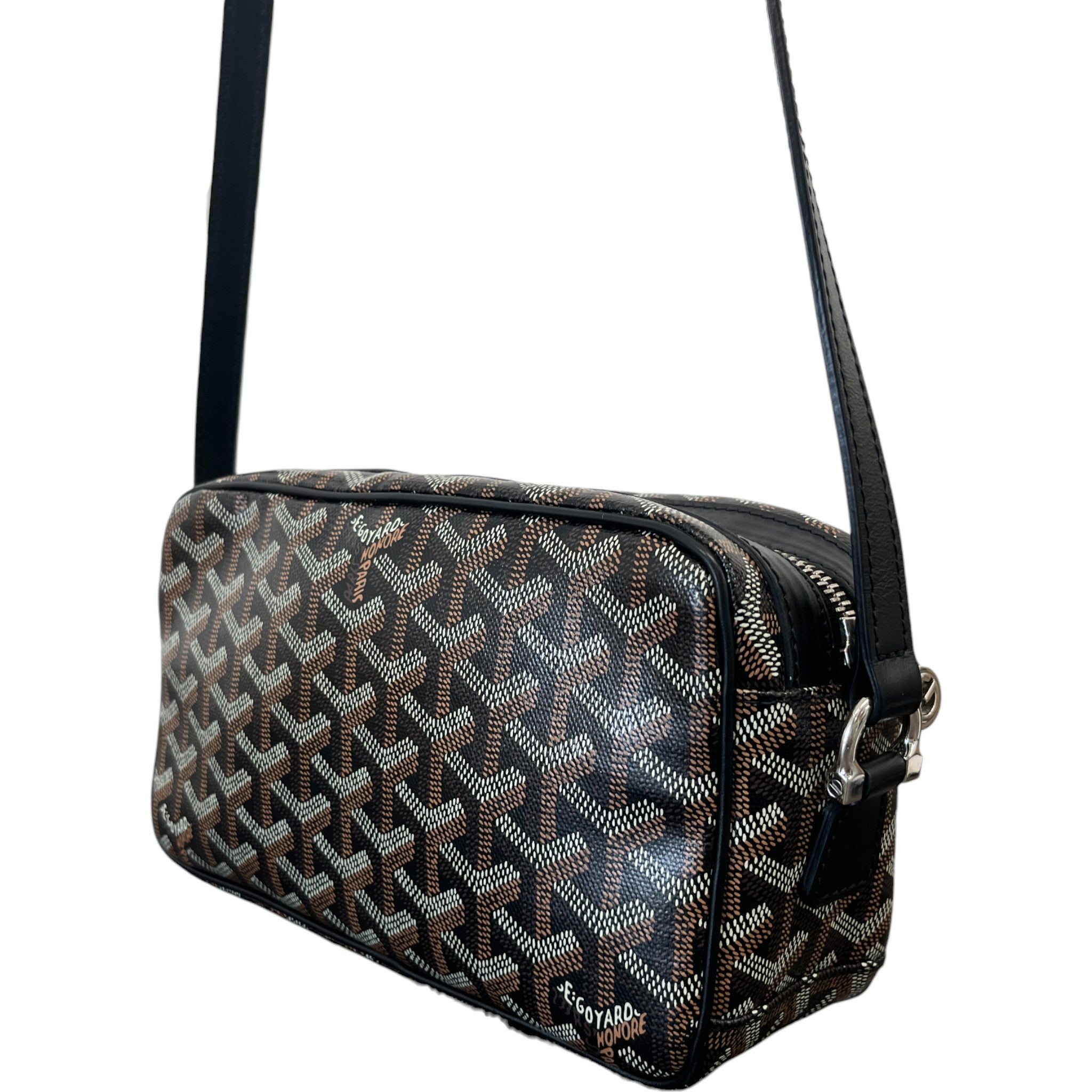 Men's Cap-Vert Pm Messenger Bag Black