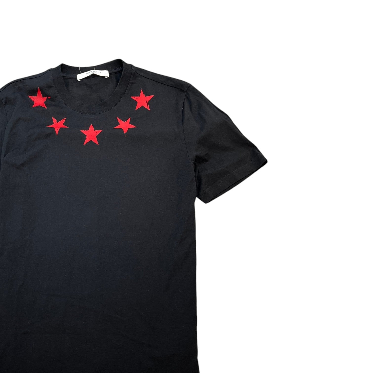 Men's Star Logo T-Shirt Black Size S