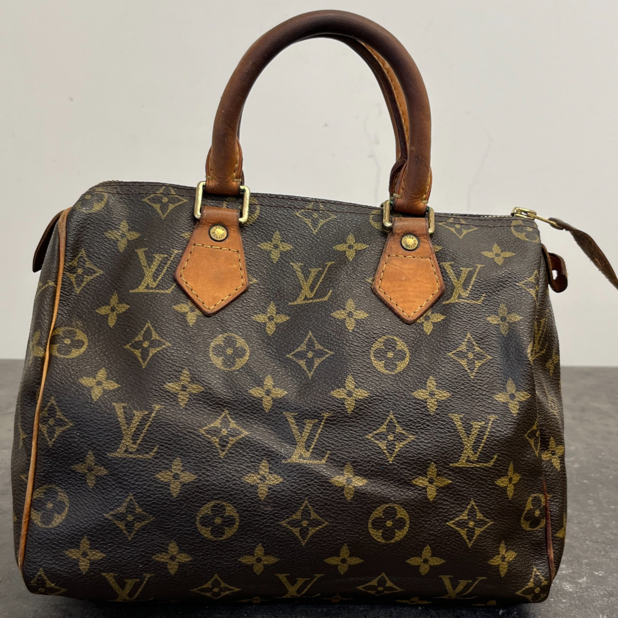 Women's Monogram Speedy 25 Bag Brown