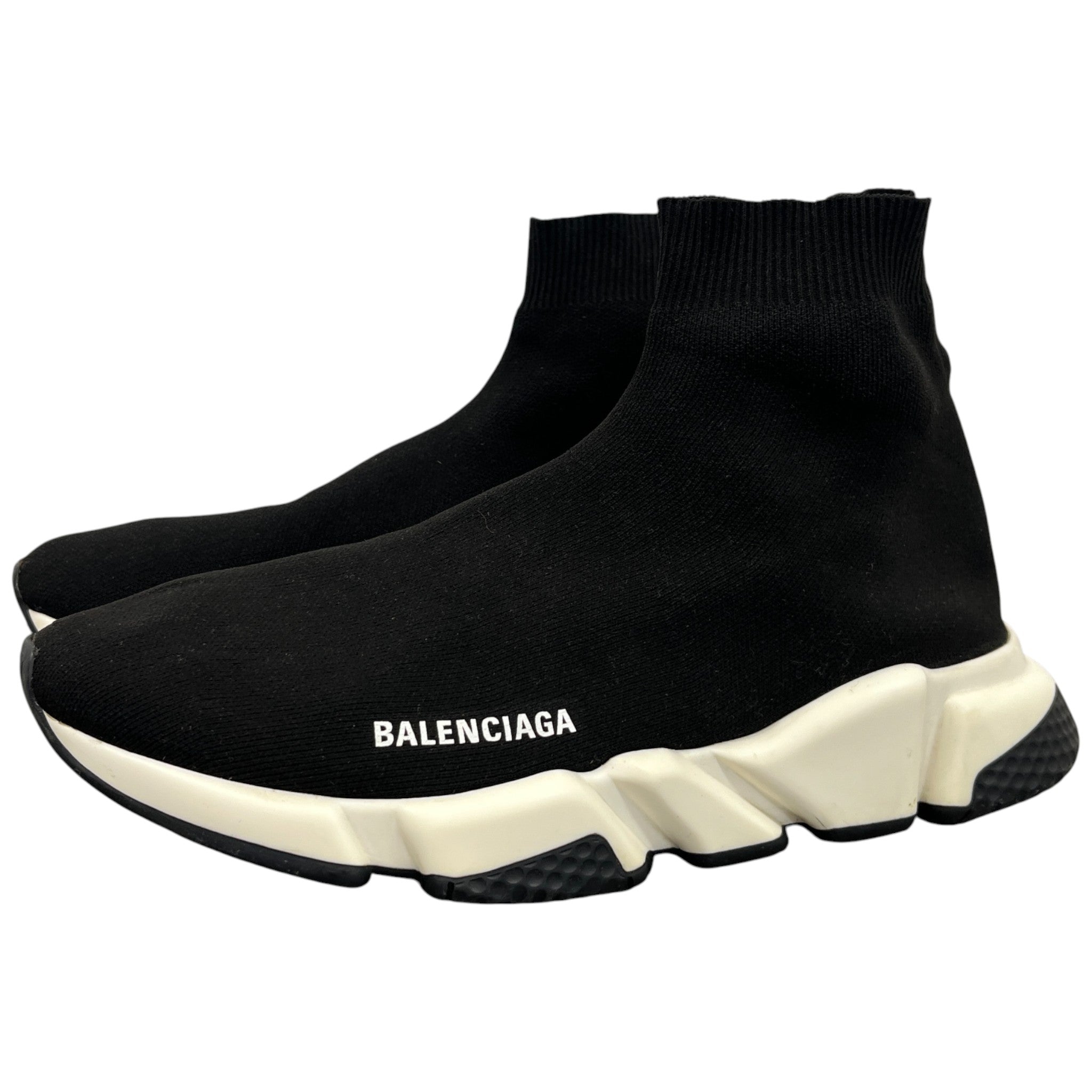 Men's Speed Sock High Trainers Black Size EU 42 / UK 8