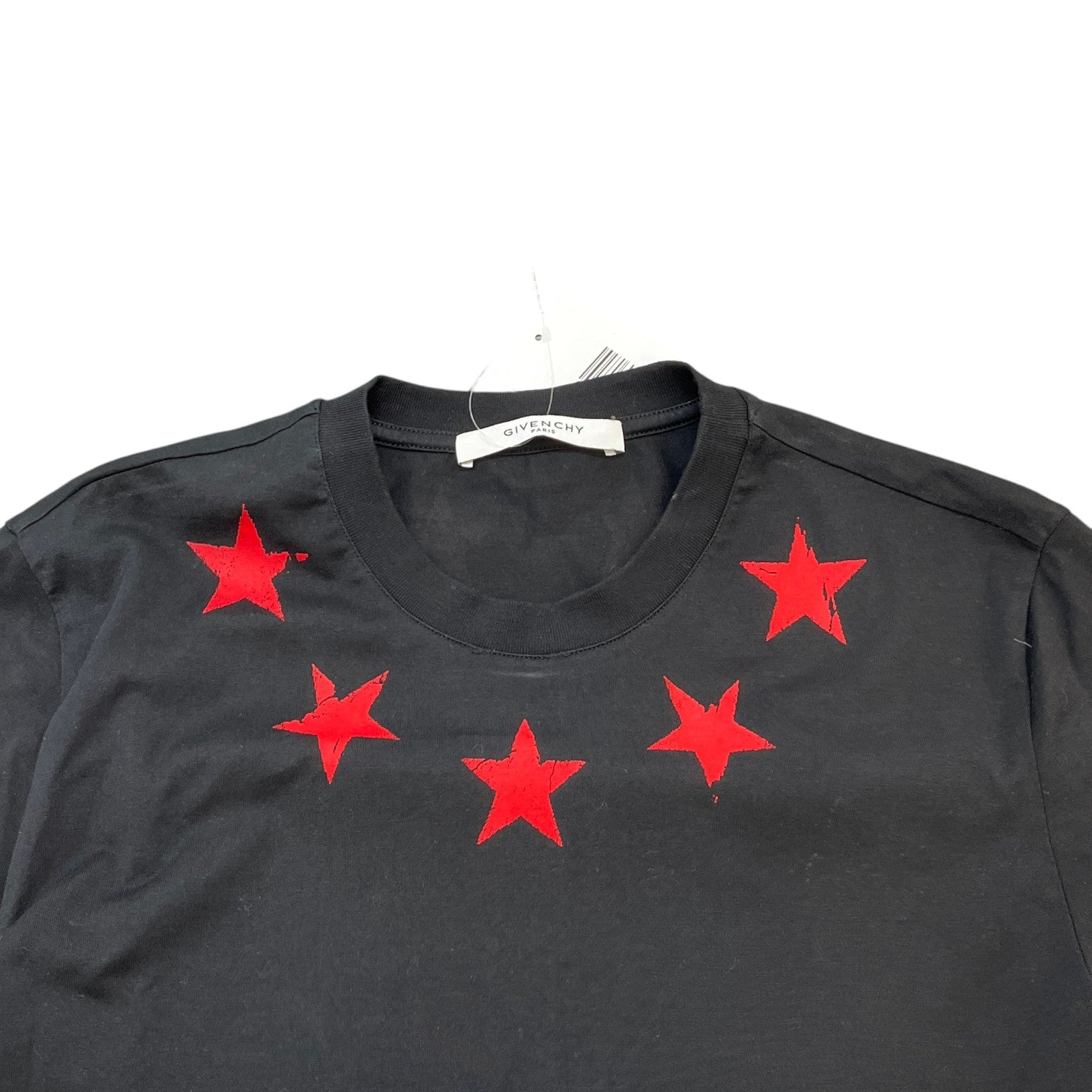 Men's Star Logo T-Shirt Black Size S