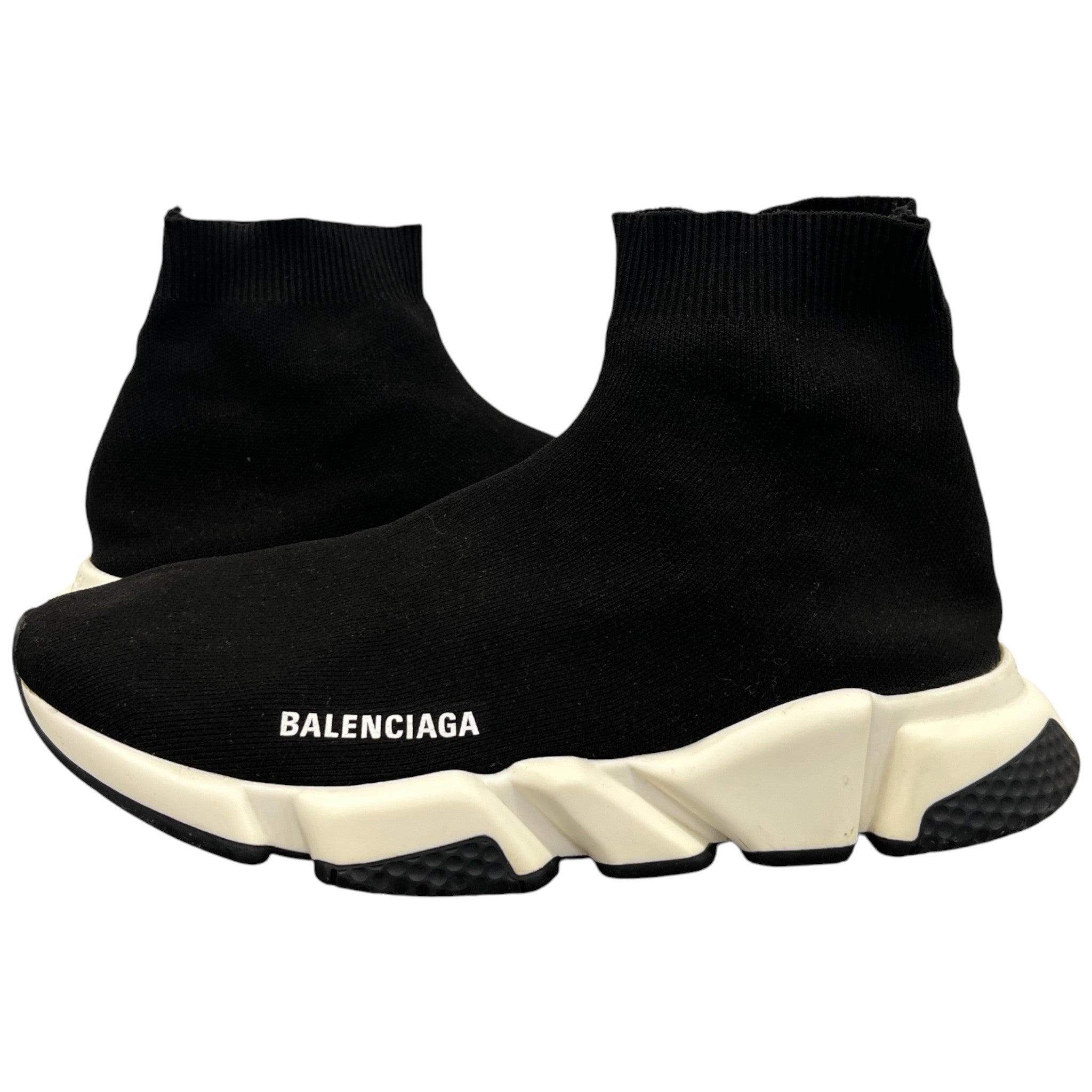 Men's Speed Sock High Trainers Black Size EU 42 / UK 8