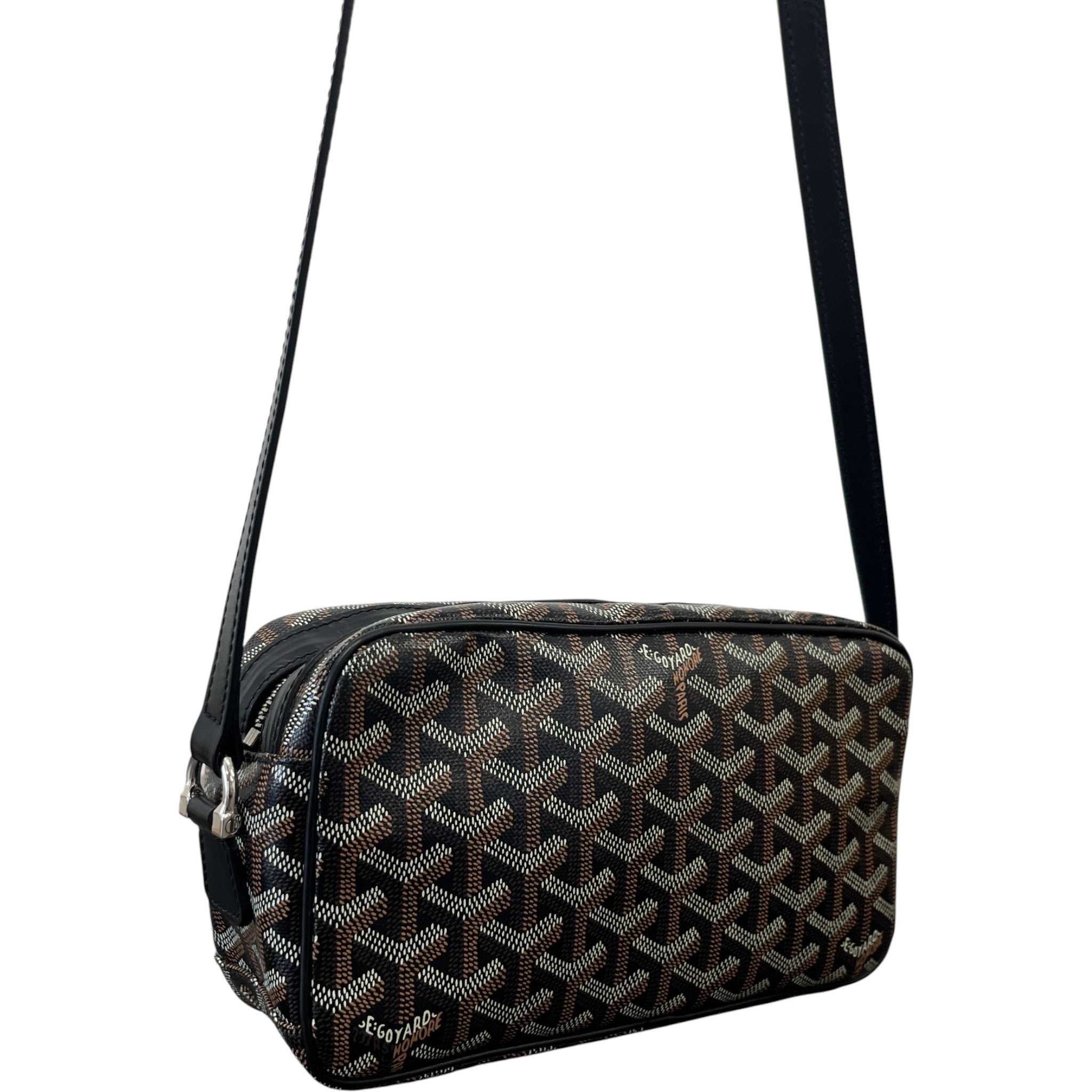 Men's Cap-Vert Pm Messenger Bag Black