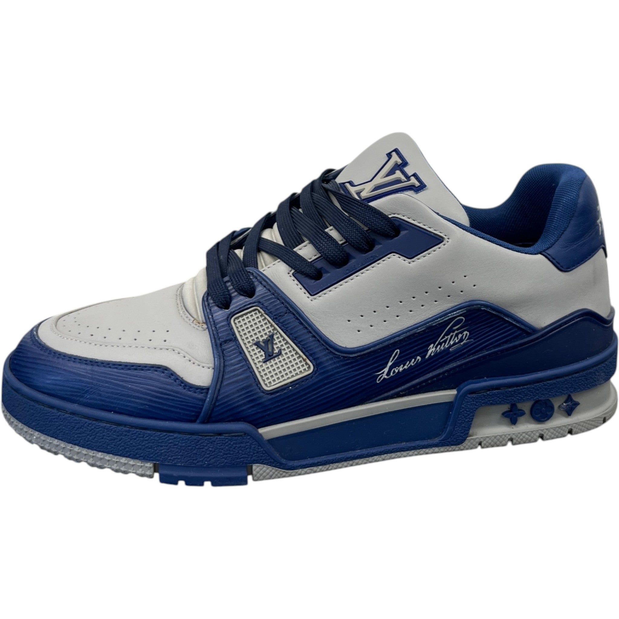 Men's Lv Low Trainers Blue Size EU 40 / UK 6