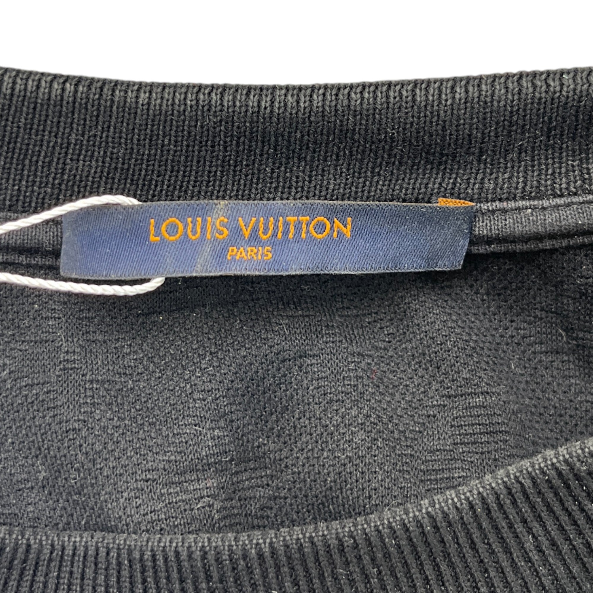 Men's Monogram 3D Pocket T-Shirt Black Size S