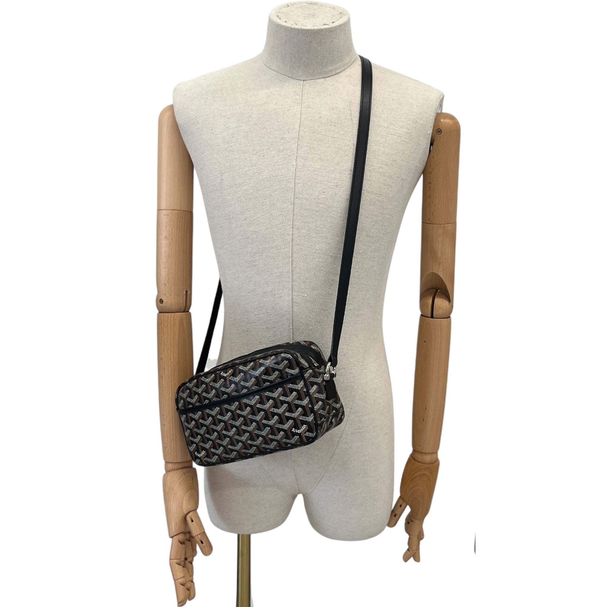 Men's Cap-Vert Pm Messenger Bag Black