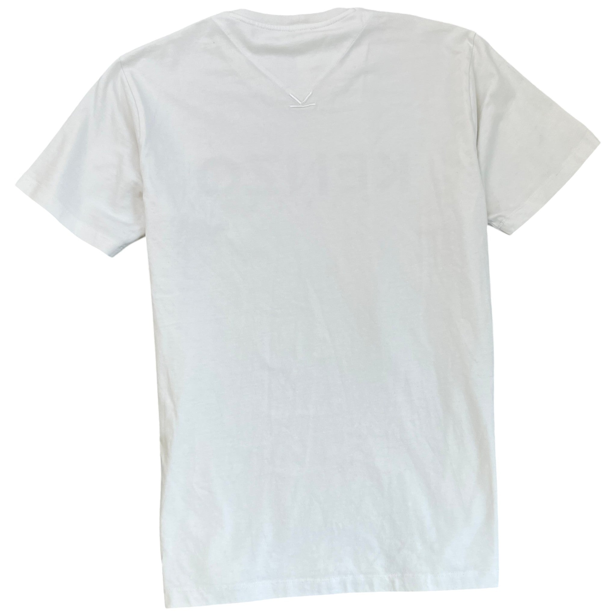 Men's Logo Print T-Shirt White Size M