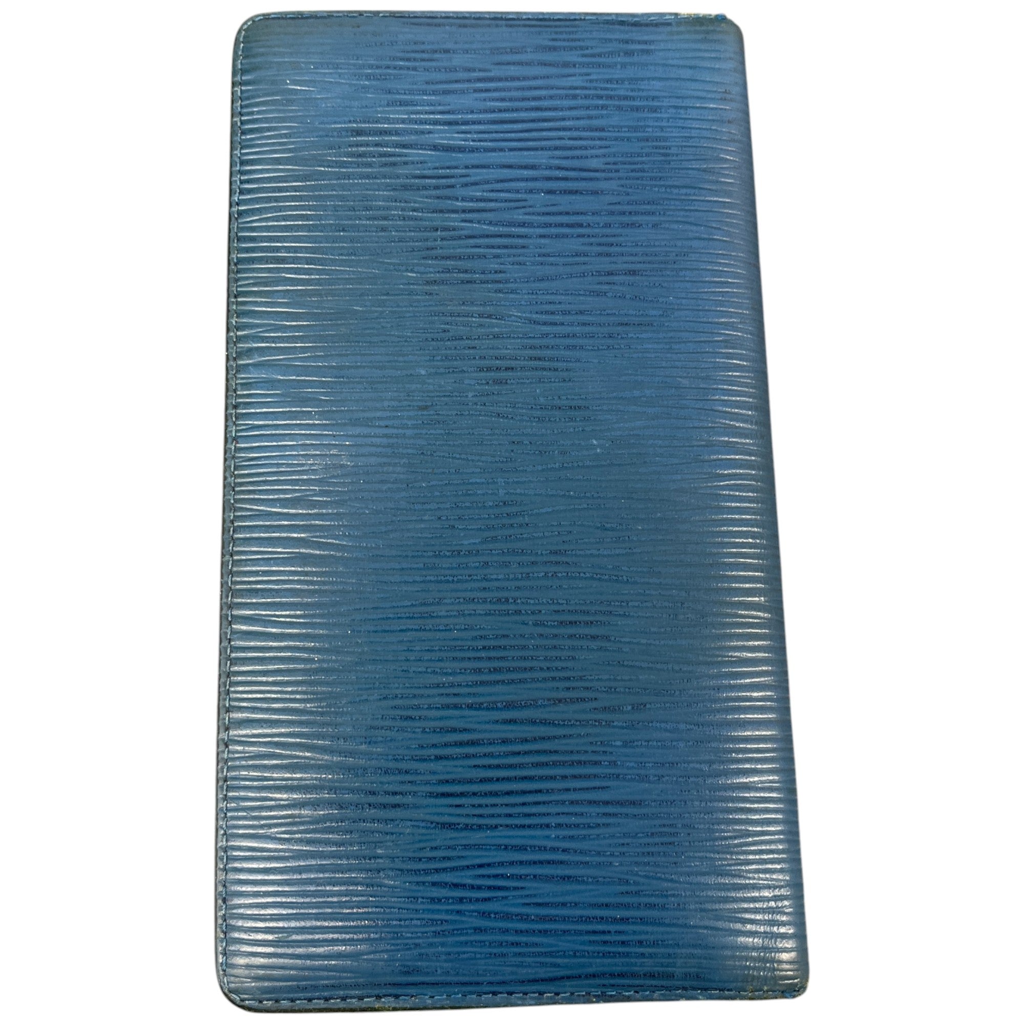 Men's Epi Pocket Agenda Wallet Blue