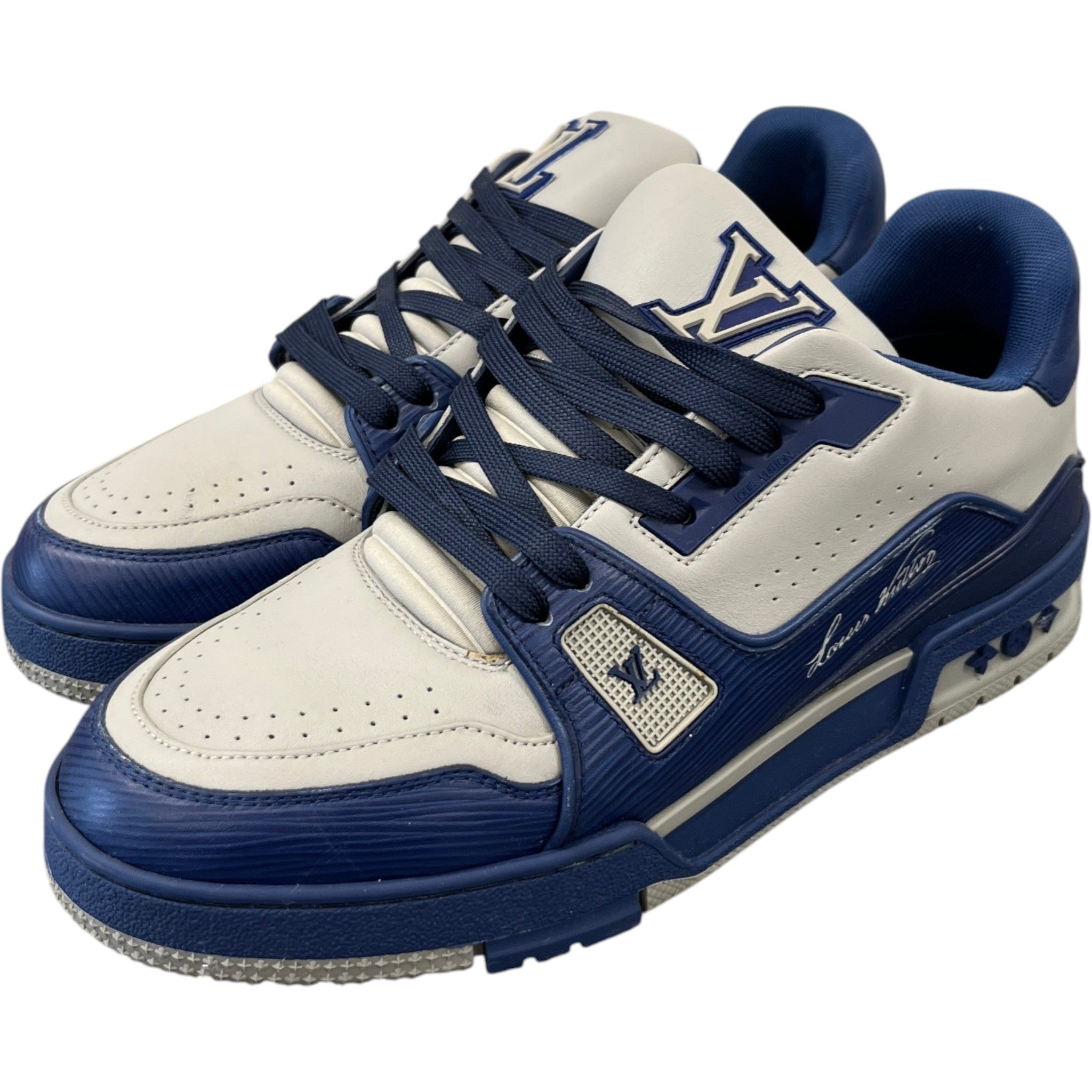 Men's Lv Low Trainers Blue Size EU 40 / UK 6