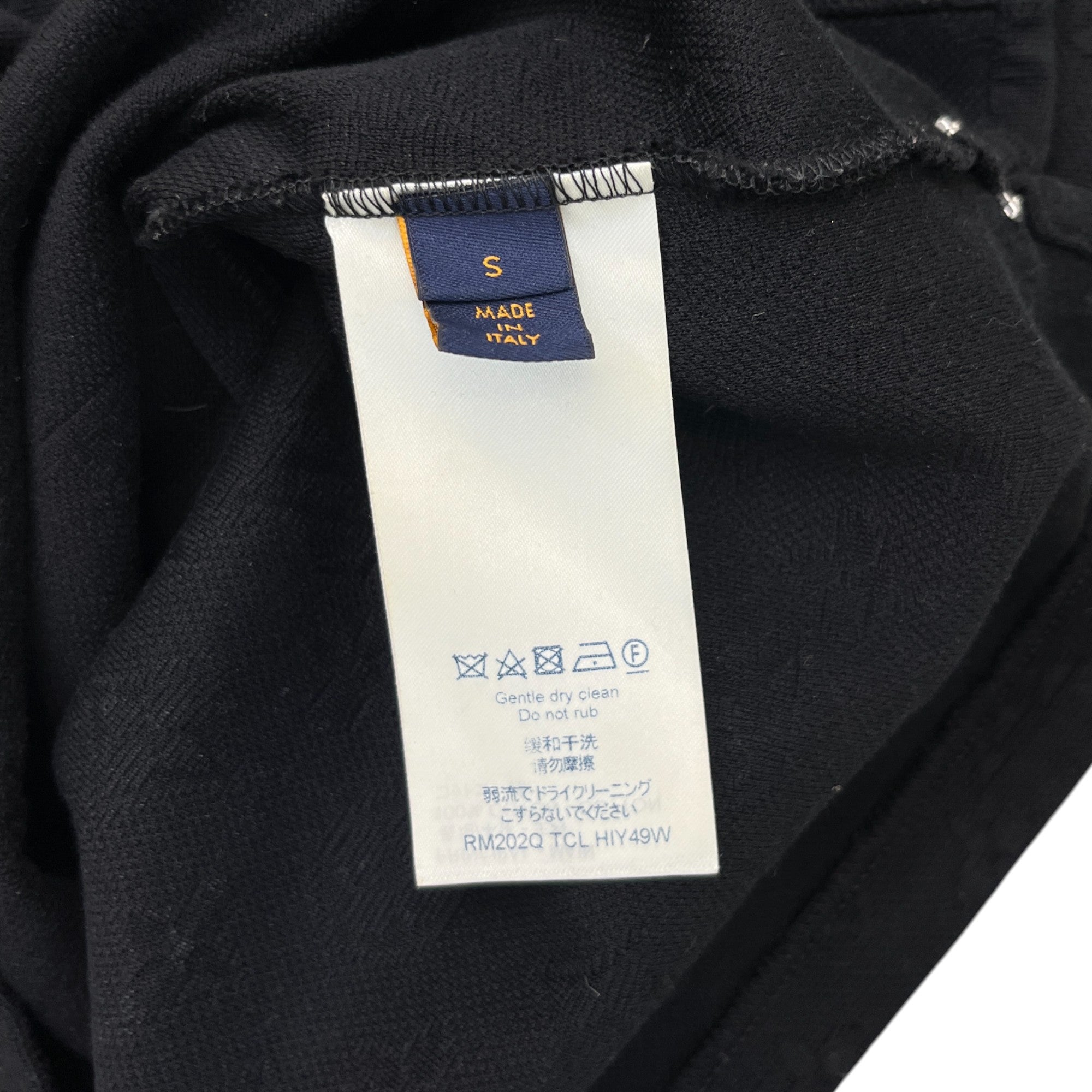 Men's Monogram 3D Pocket T-Shirt Black Size S