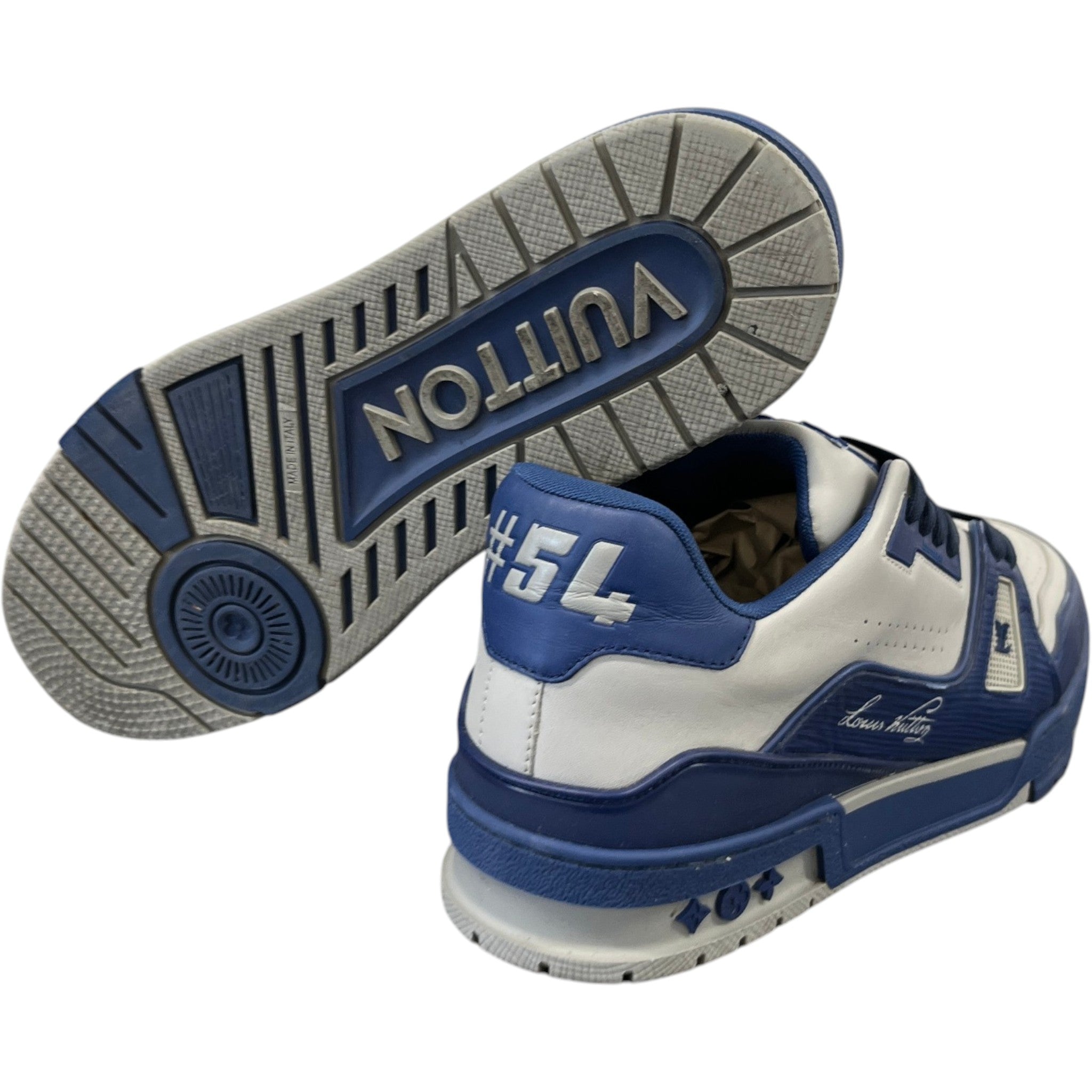 Men's Lv Low Trainers Blue Size EU 40 / UK 6
