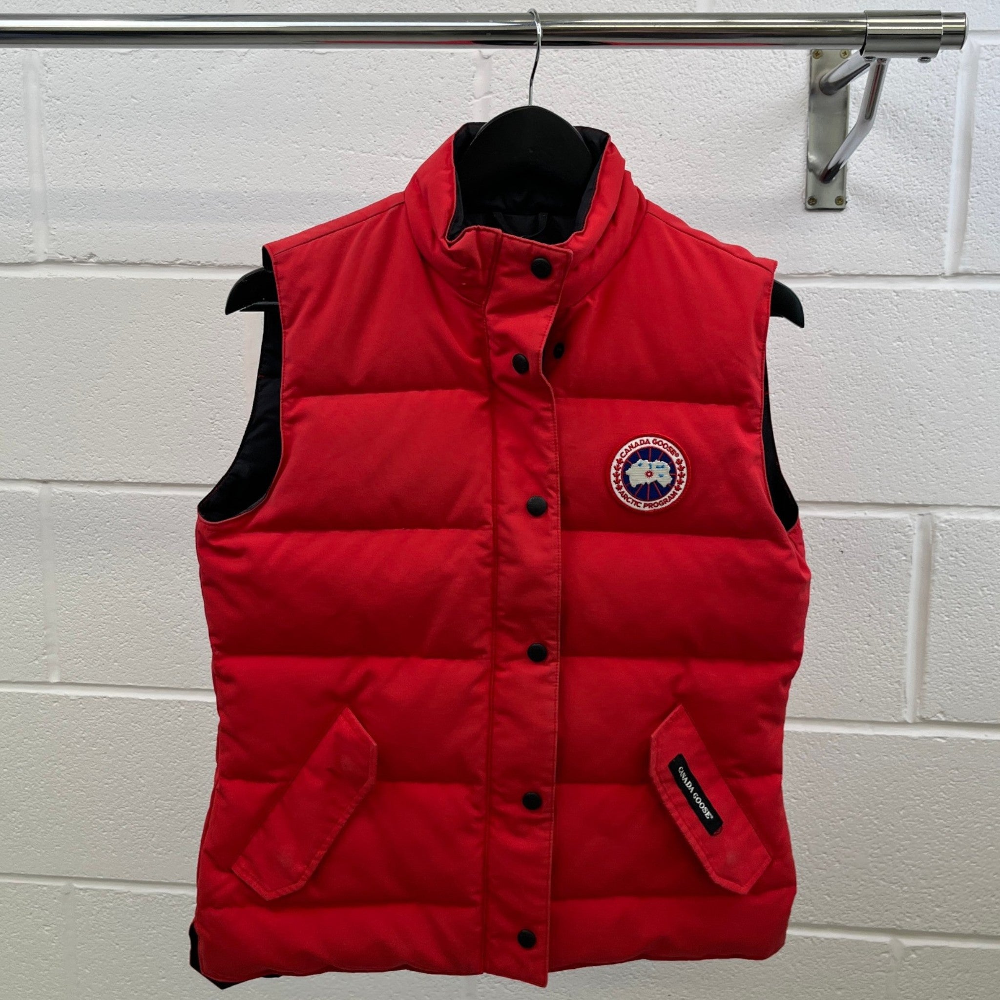 Women's Freestyle Gilet Red Size M