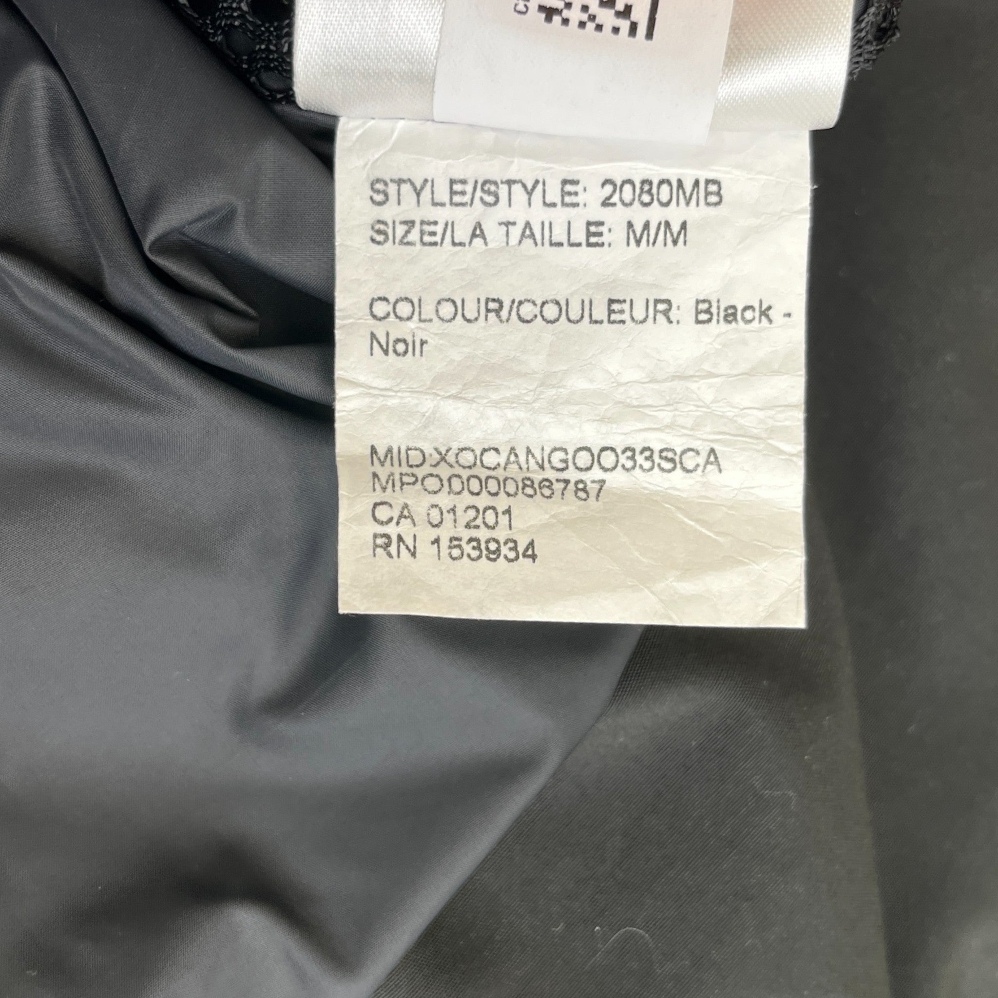 Men's Macmillan Down Jacket Black Size M