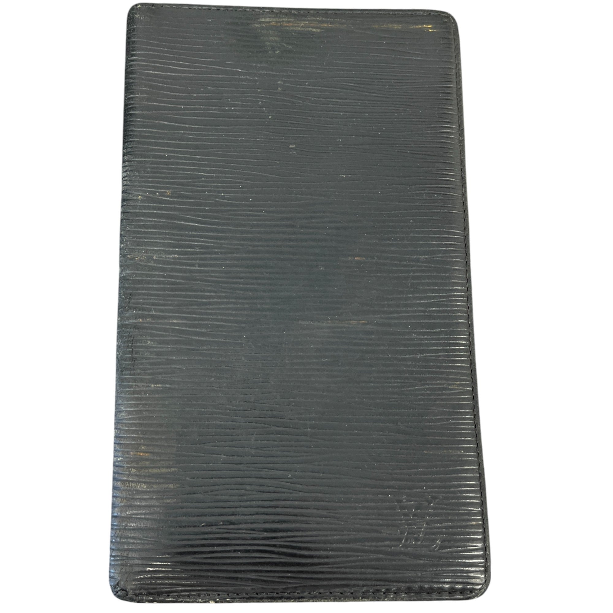 Men's Epi Pocket Agenda Wallet Black