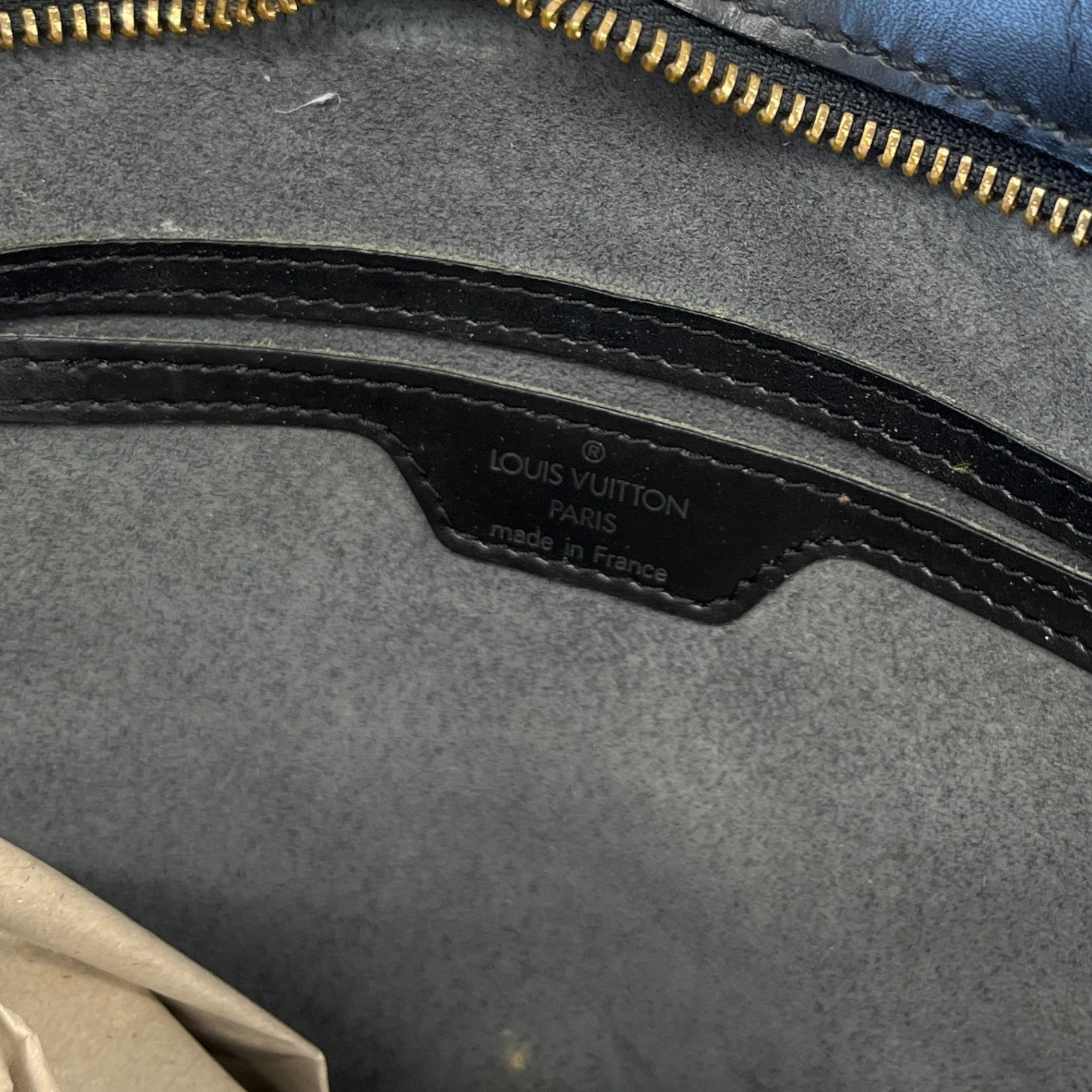 Women's Epi St Jacques Handbag Black