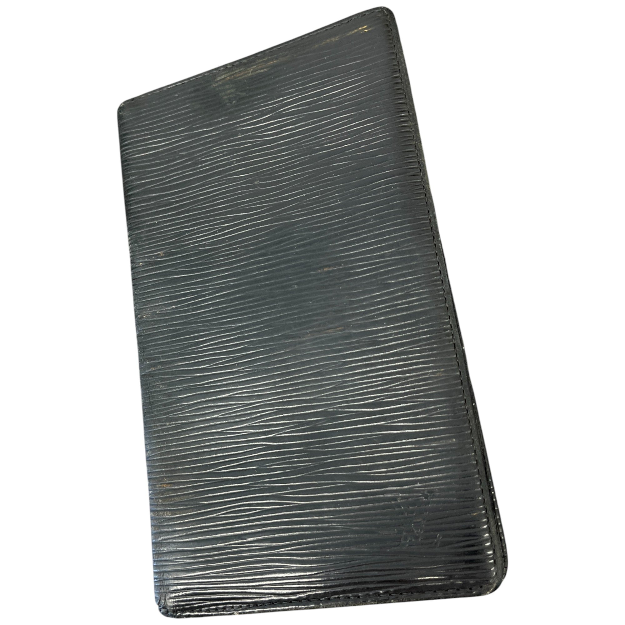 Men's Epi Pocket Agenda Wallet Black