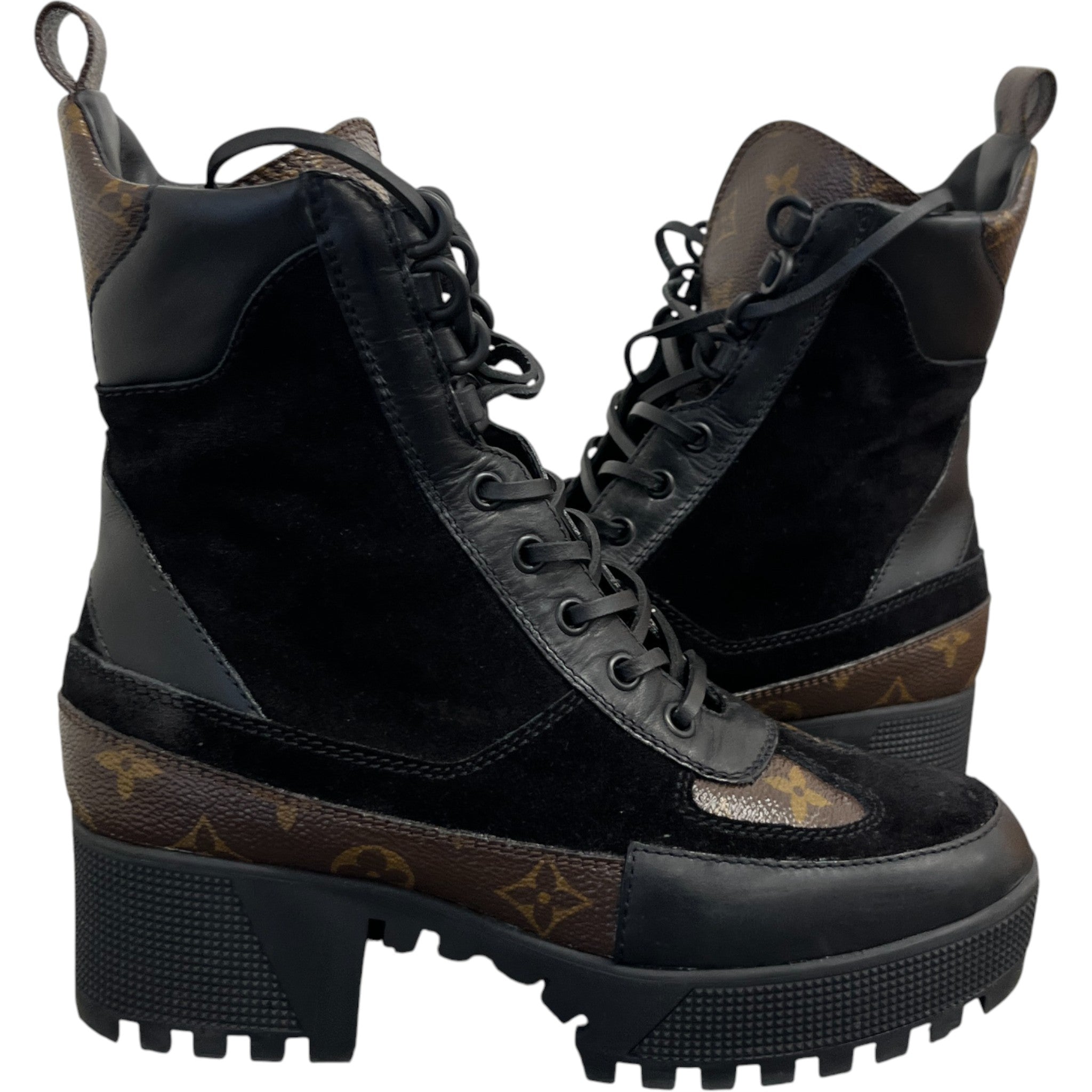 Women's Laureate Platform Desert Boots Brown Size EU 37 / UK 4