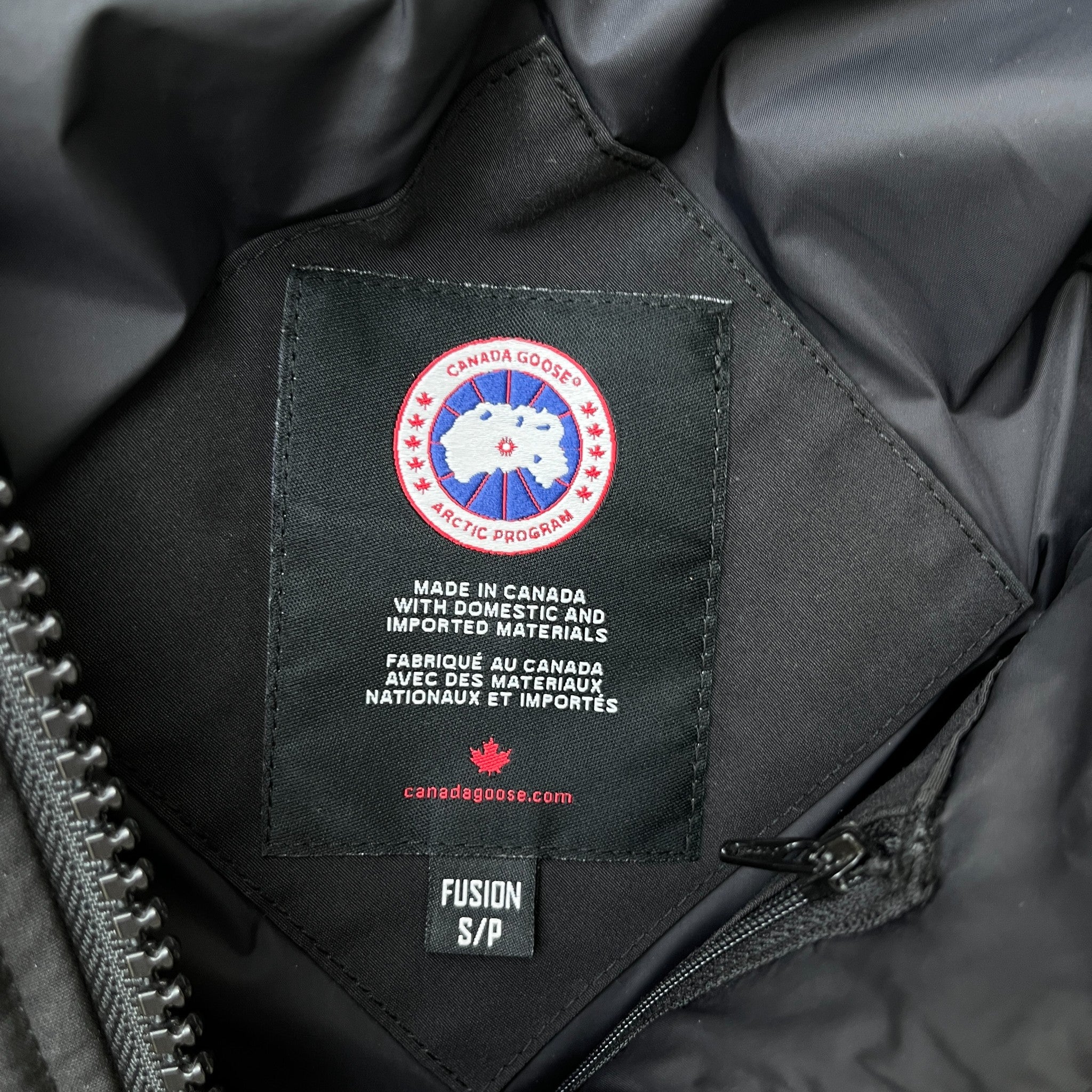 Men's Carson Parka Down Jacket Black Size S