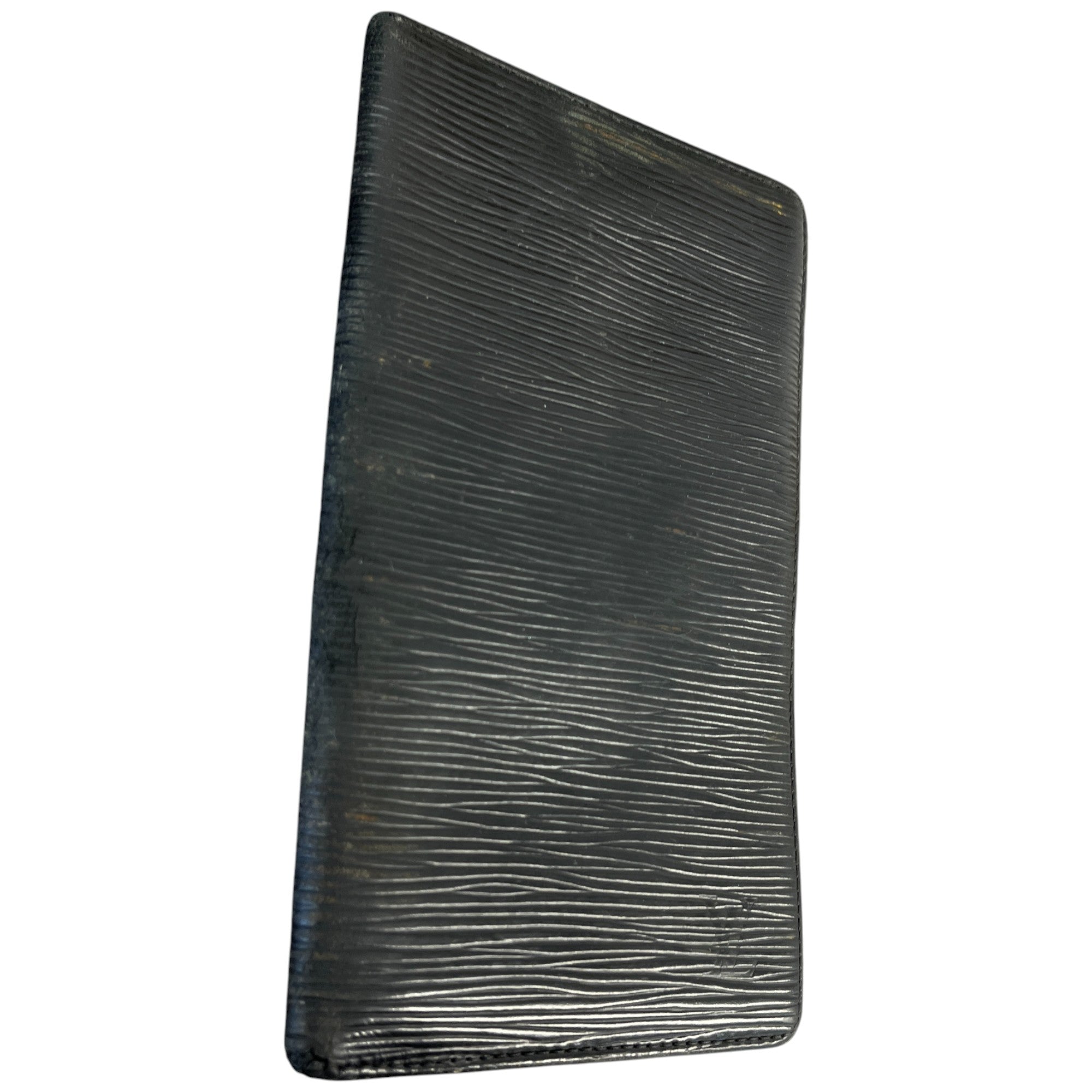 Men's Epi Pocket Agenda Wallet Black