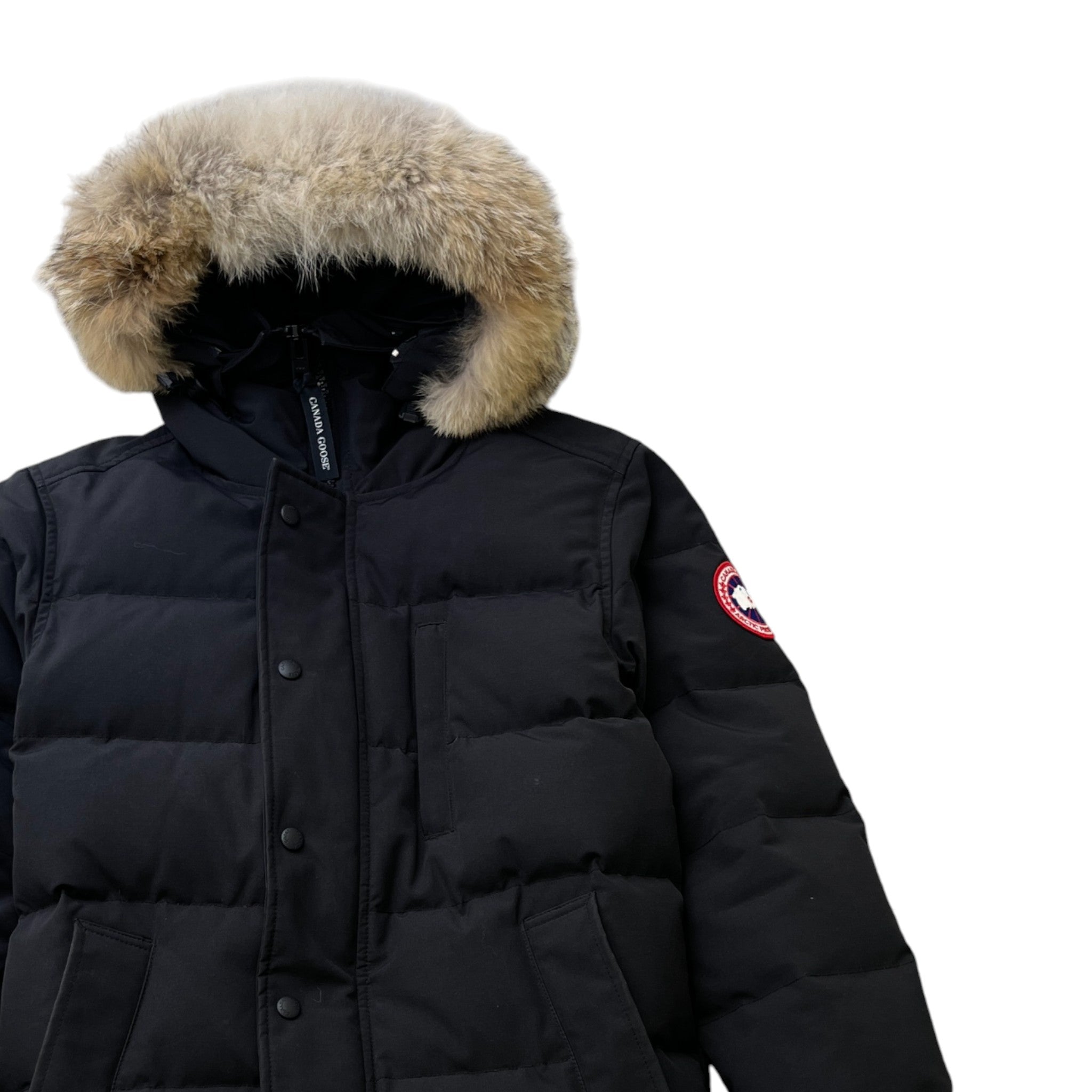 Men's Carson Parka Down Jacket Black Size S