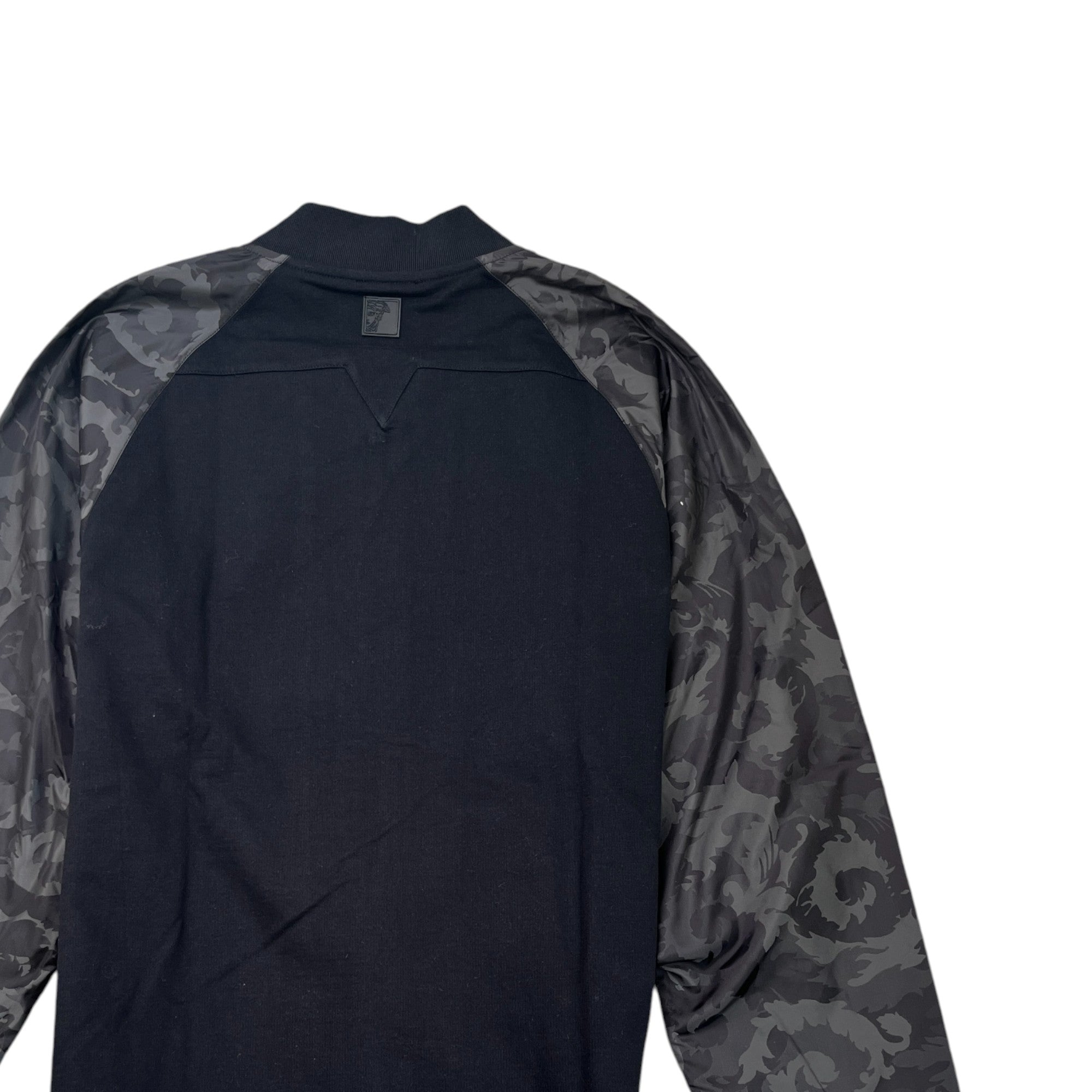 Men's Baroque Print Jacket Black Size XL