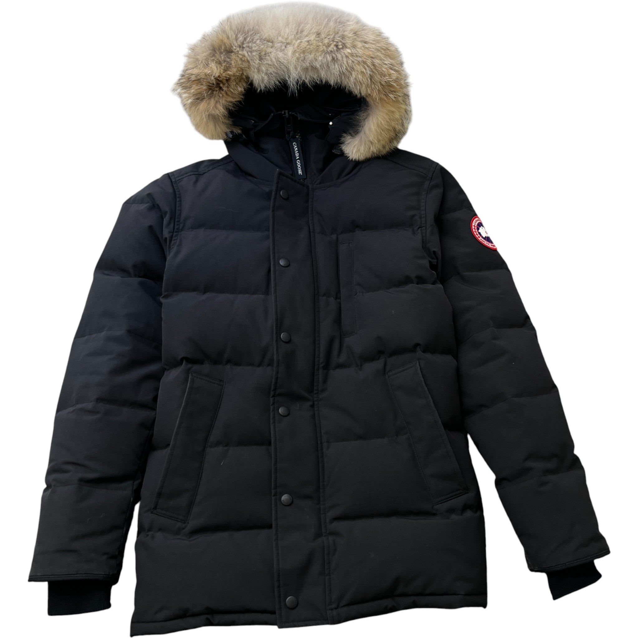 Men's Carson Parka Down Jacket Black Size S