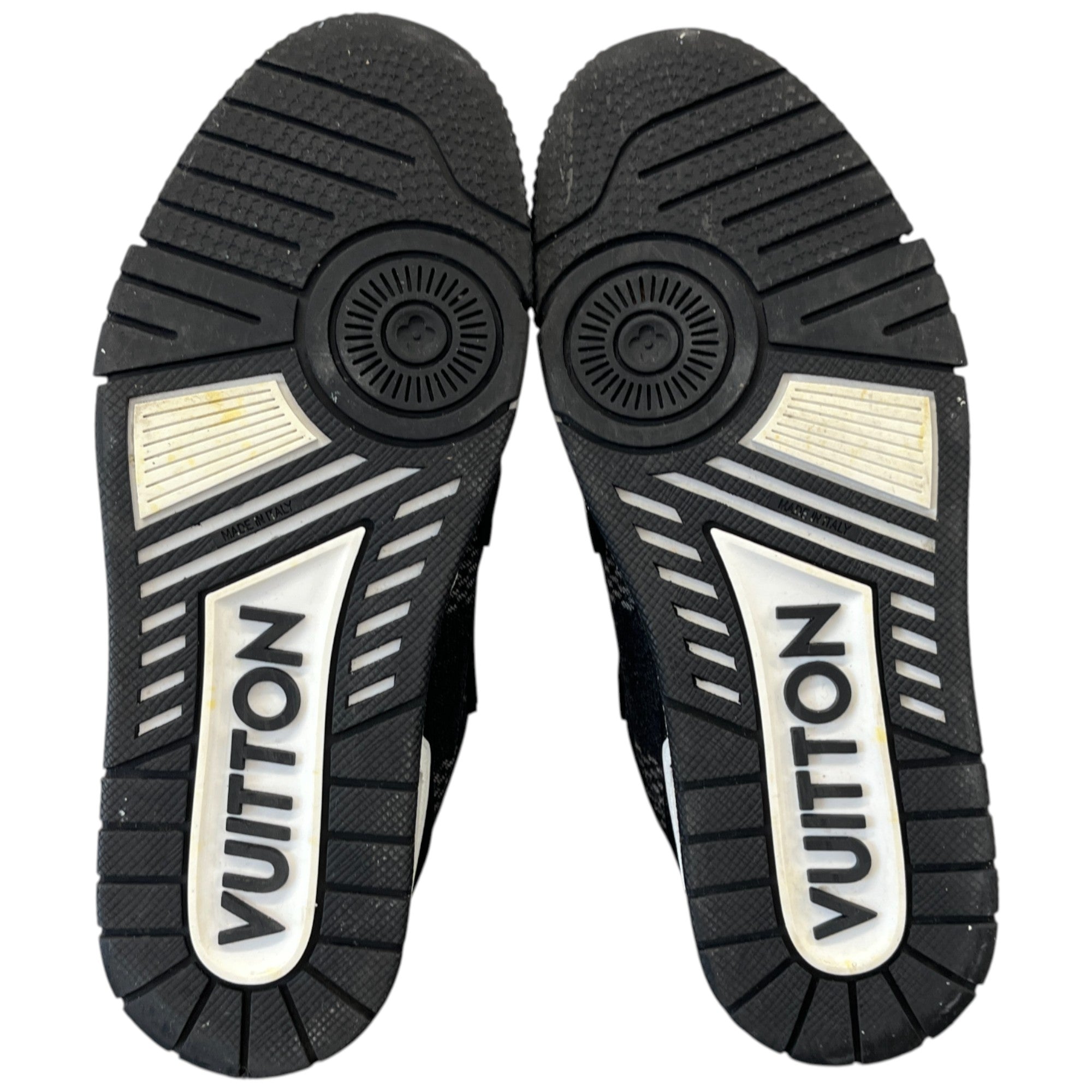 Men's Damier Graphite Low Trainers Black Size EU 40 / UK 6