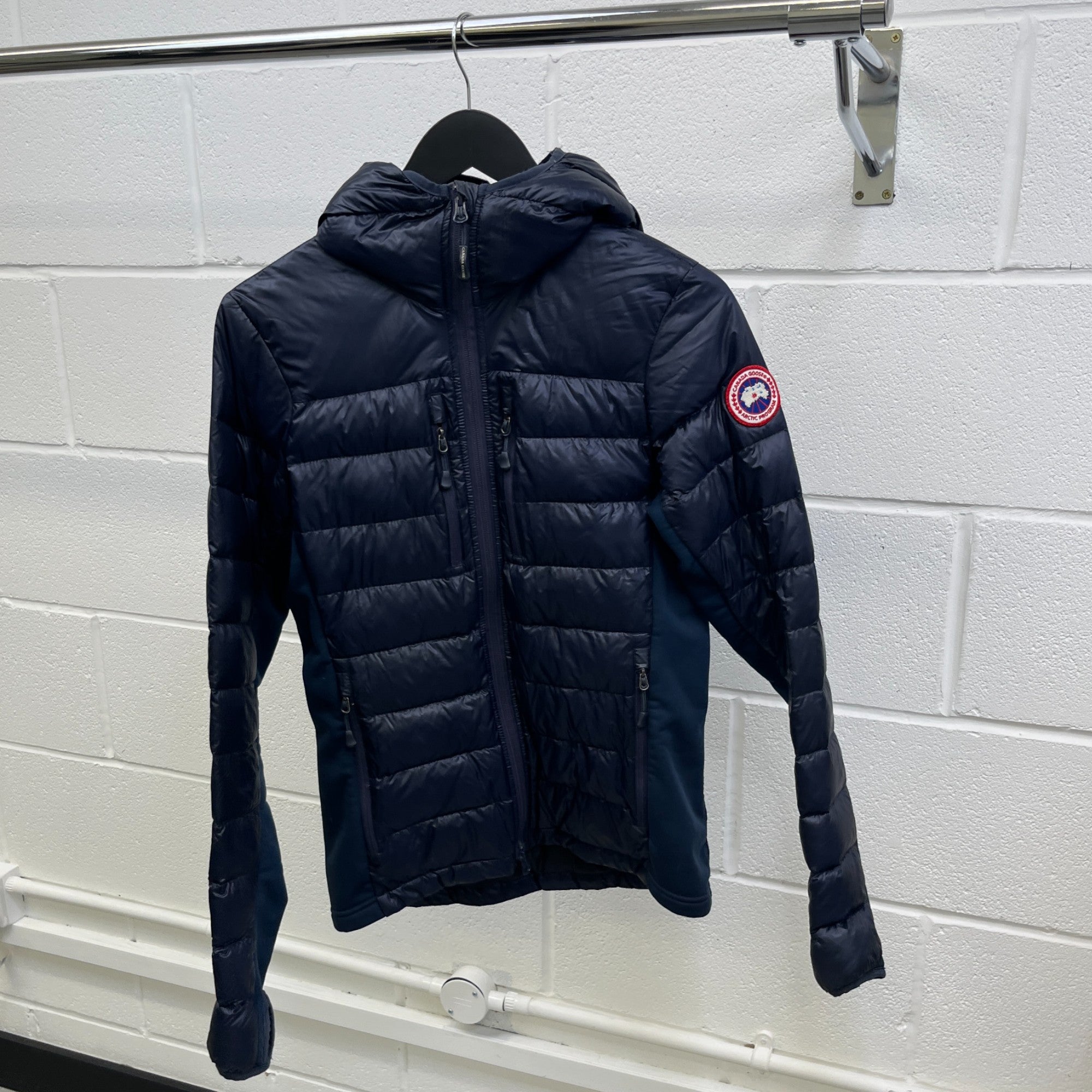 Women's Hybrid Lite Jacket Navy Size S