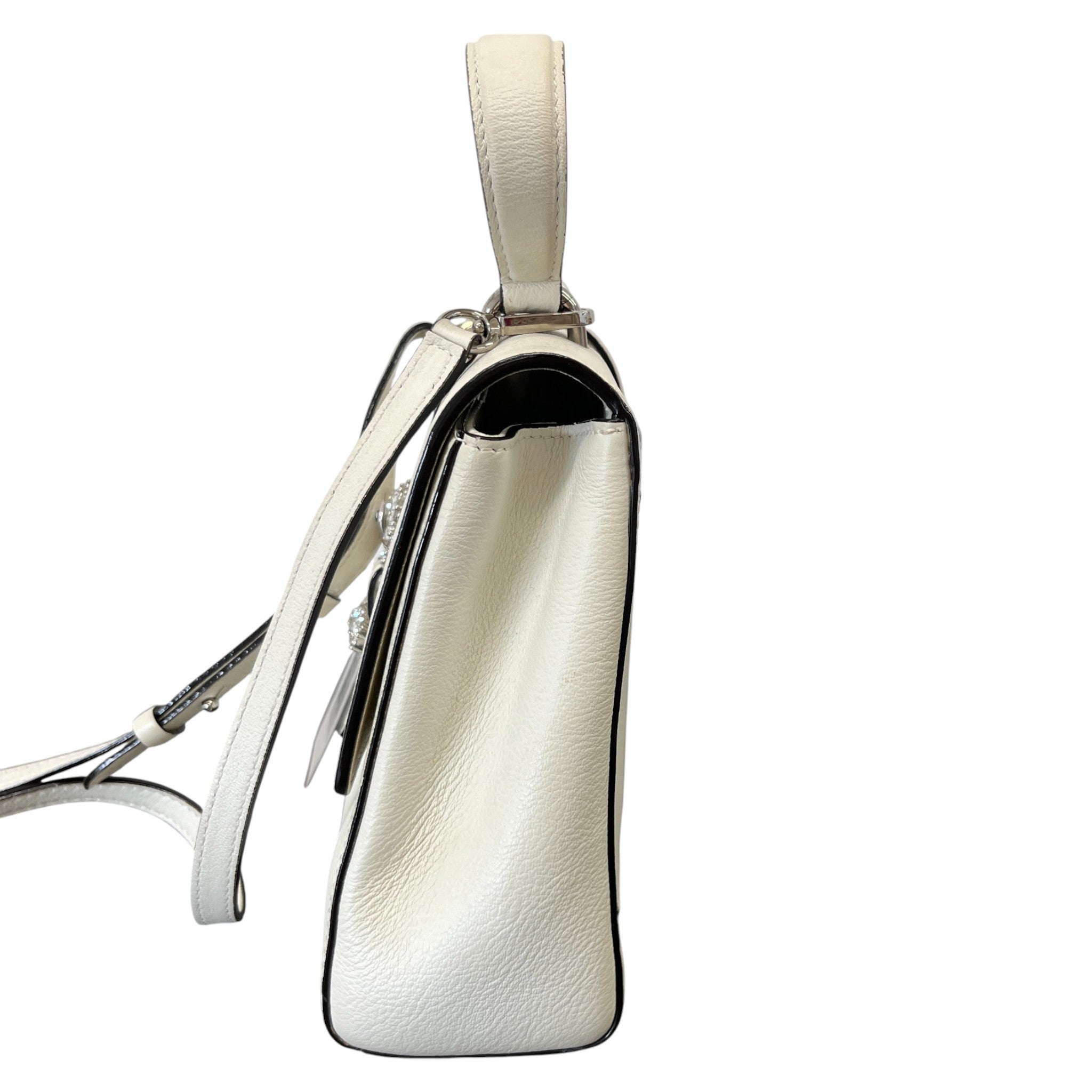 Women's Cheri Top Handle Handbag Cream