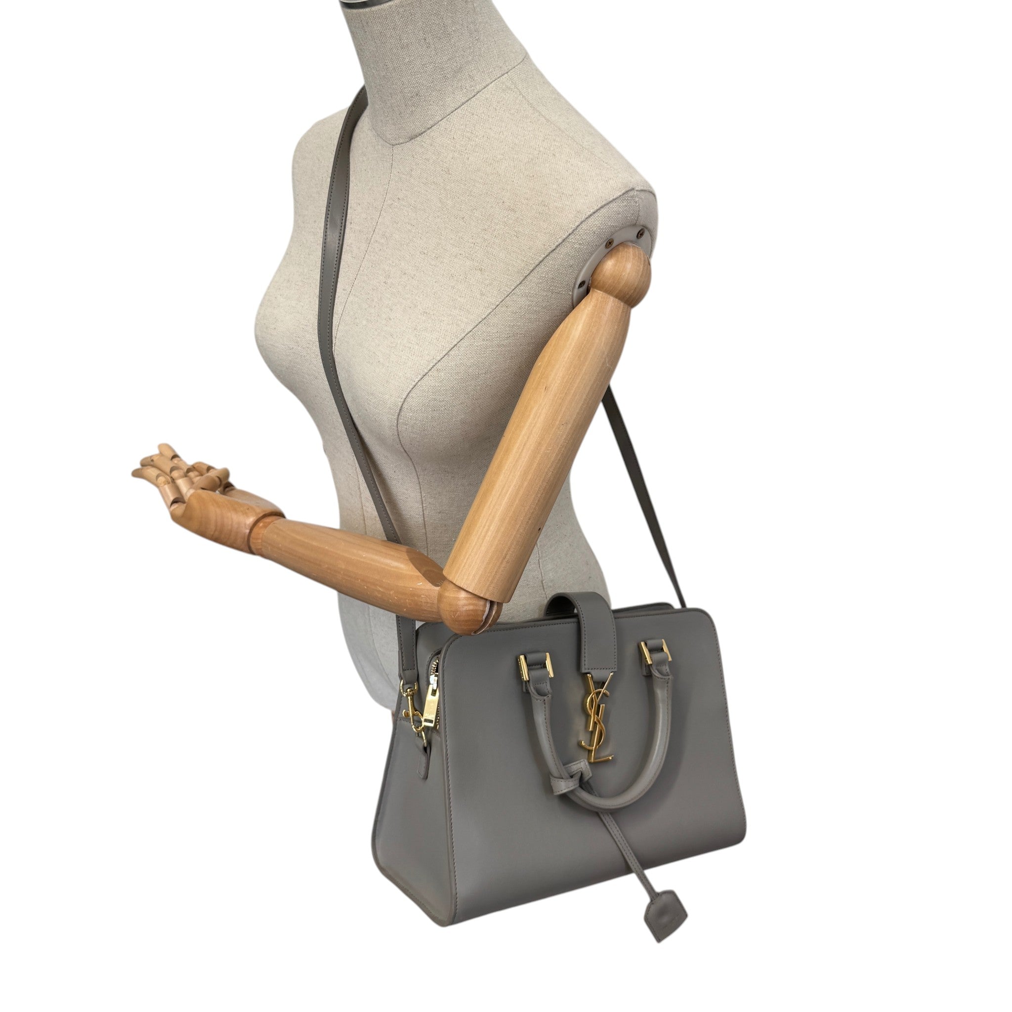Women's Small Cabas Handbag Grey