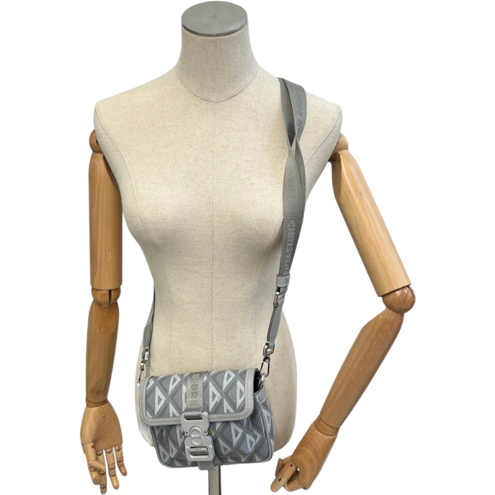 Men's Mini Hit The Road Messenger Bag Grey