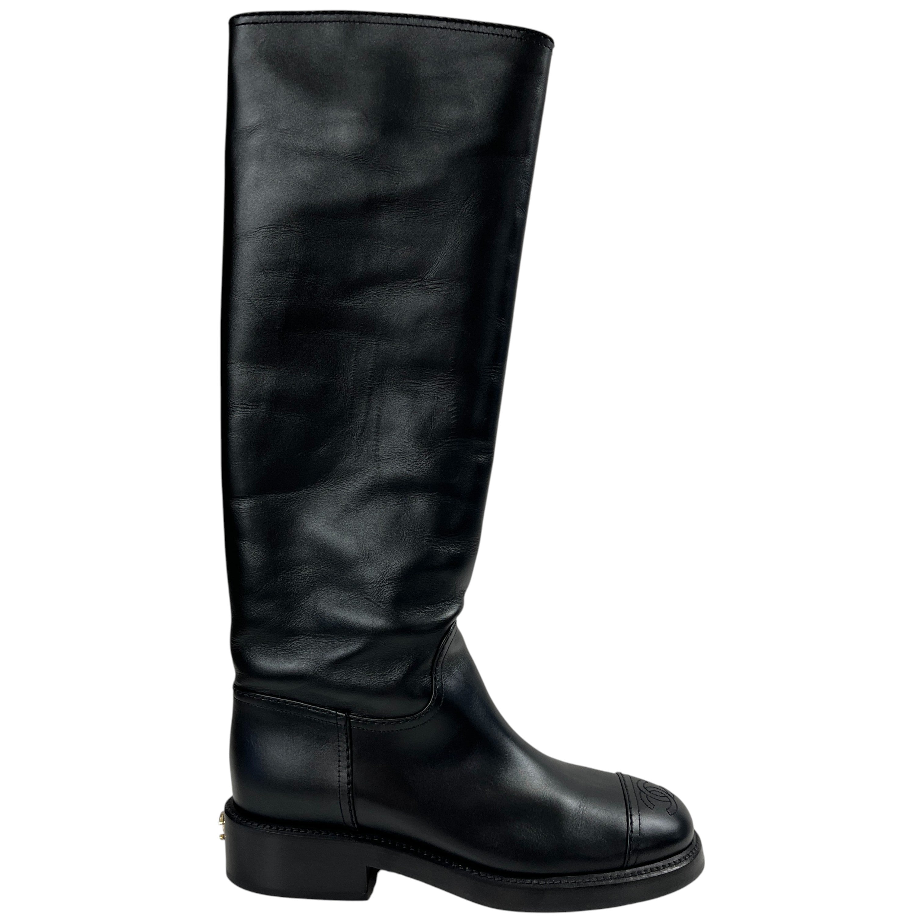 Women's Cc Riding Boots Black Size EU 38 / UK 5