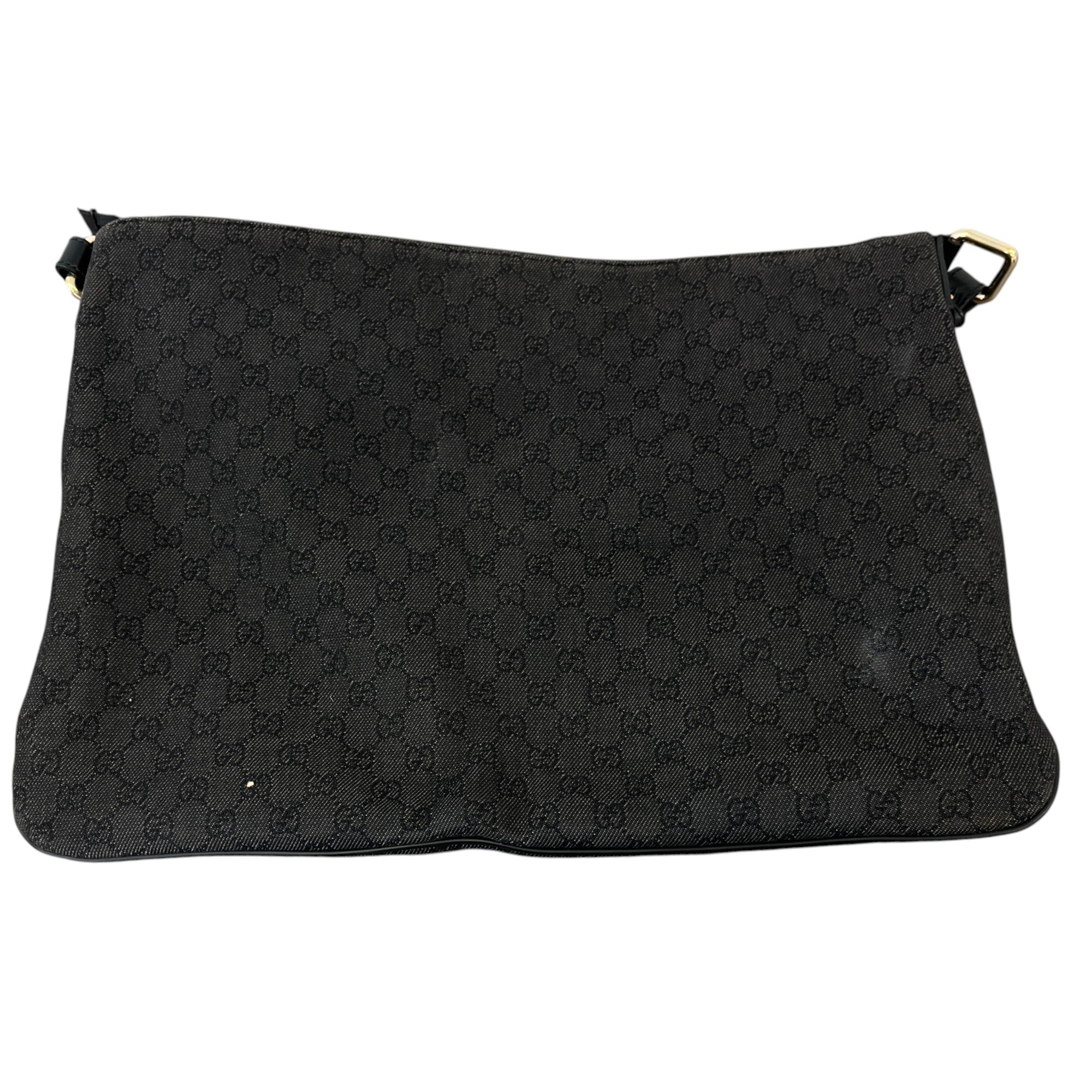 Men's Gg Supreme Messenger Bag Black
