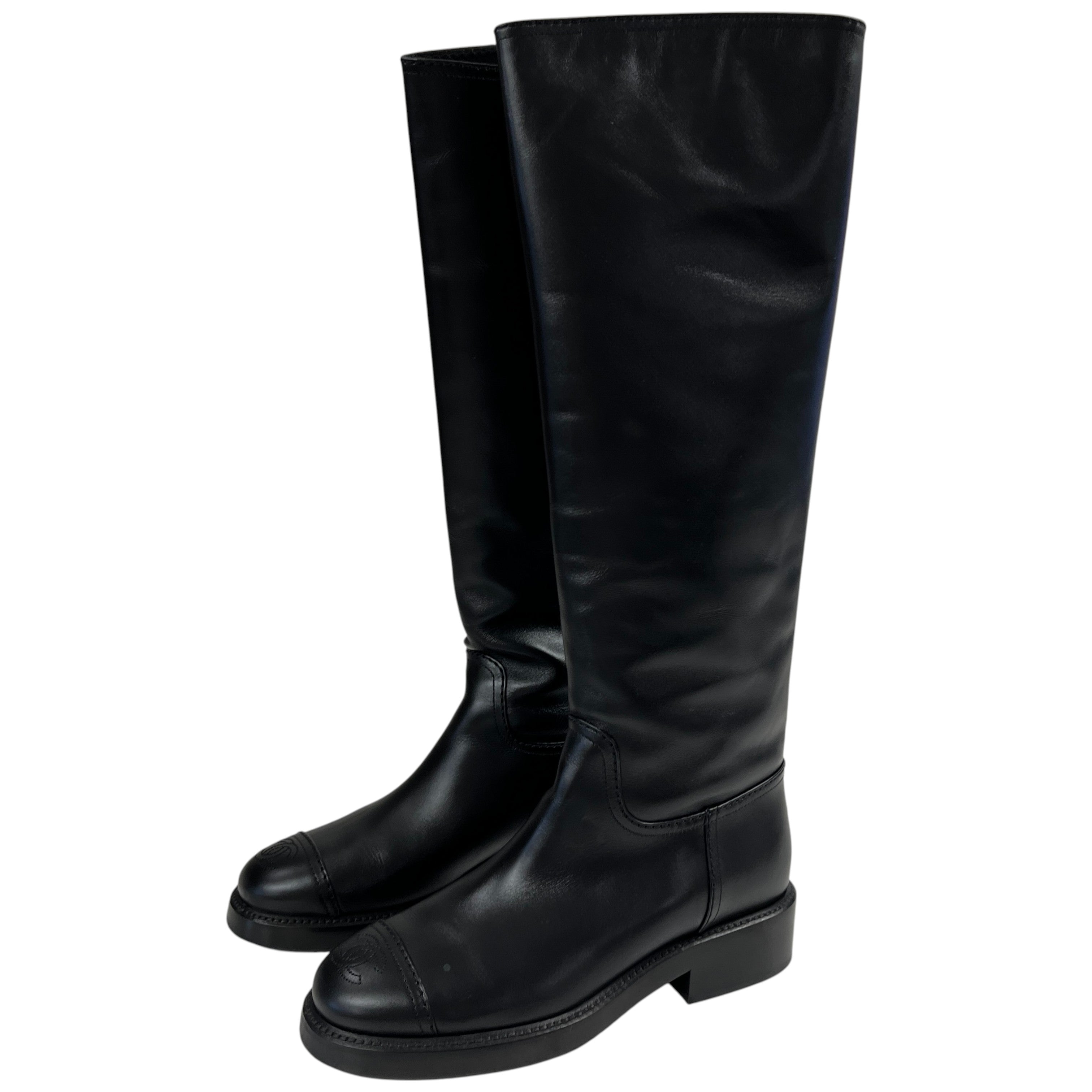 Women's Cc Riding Boots Black Size EU 38 / UK 5