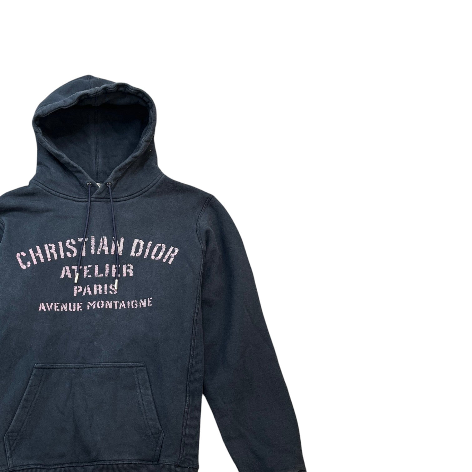 Men's Atelier Hoodie Navy Size M