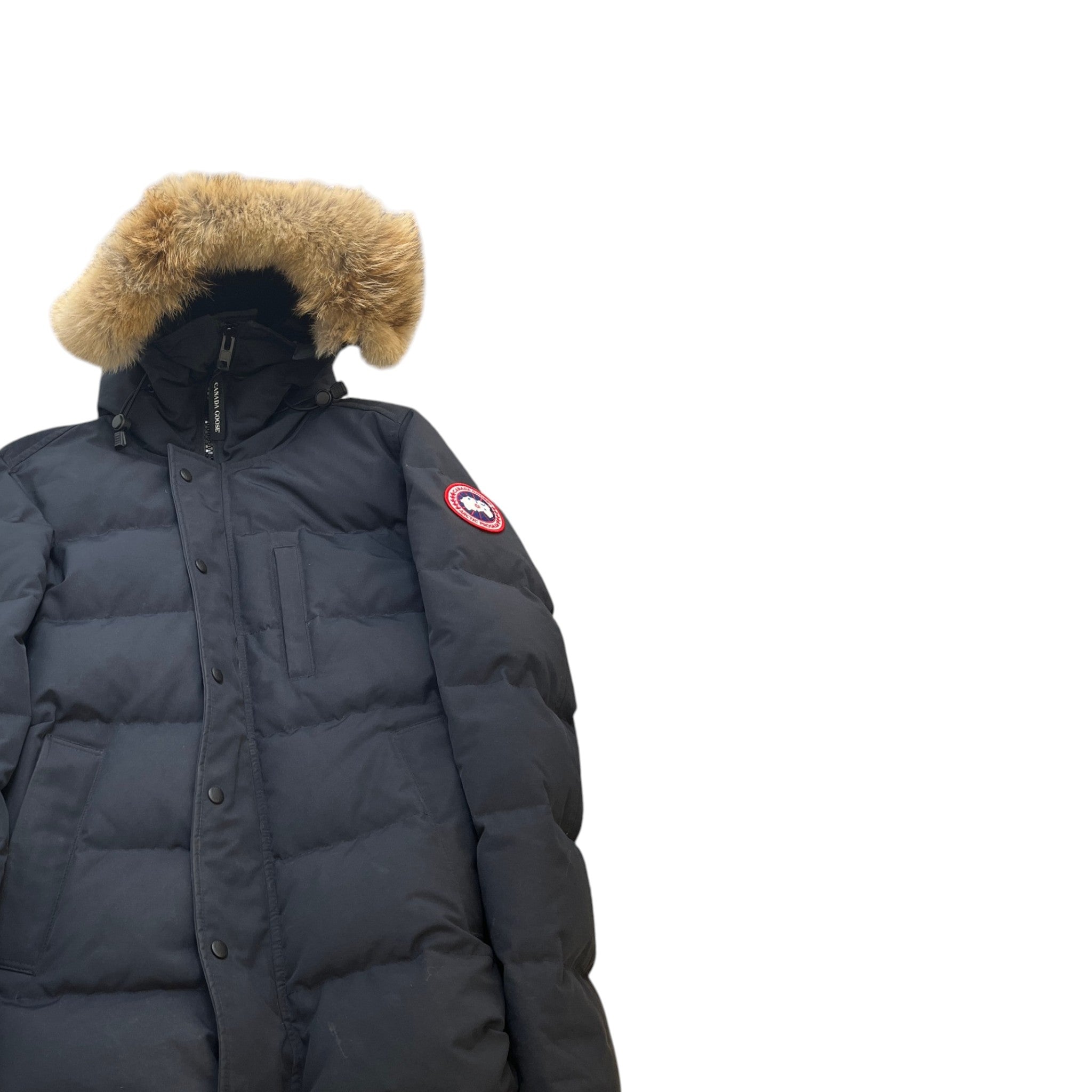 Men's Wyndham Parka Down Jacket Navy Size L
