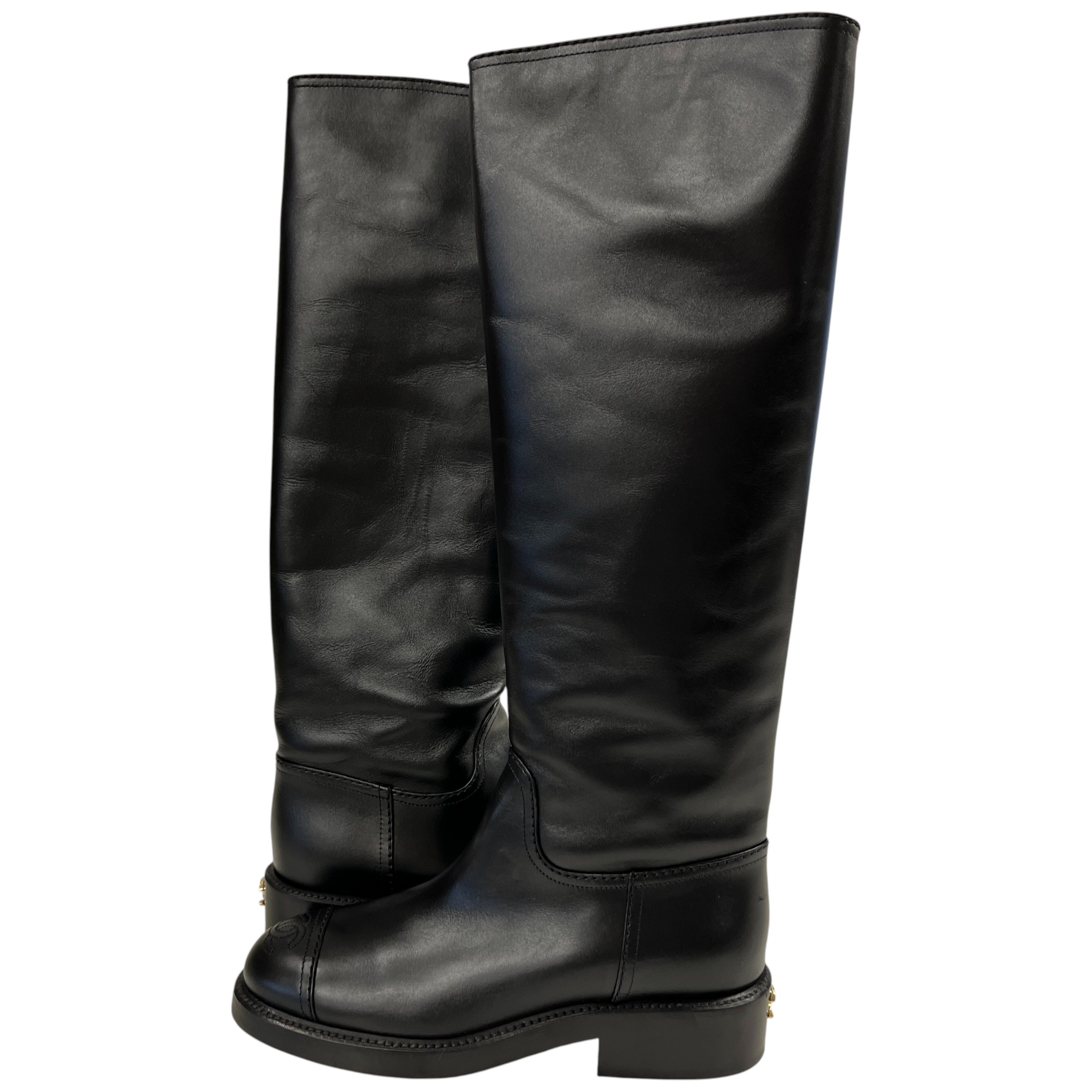 Women's Cc Riding Boots Black Size EU 38 / UK 5