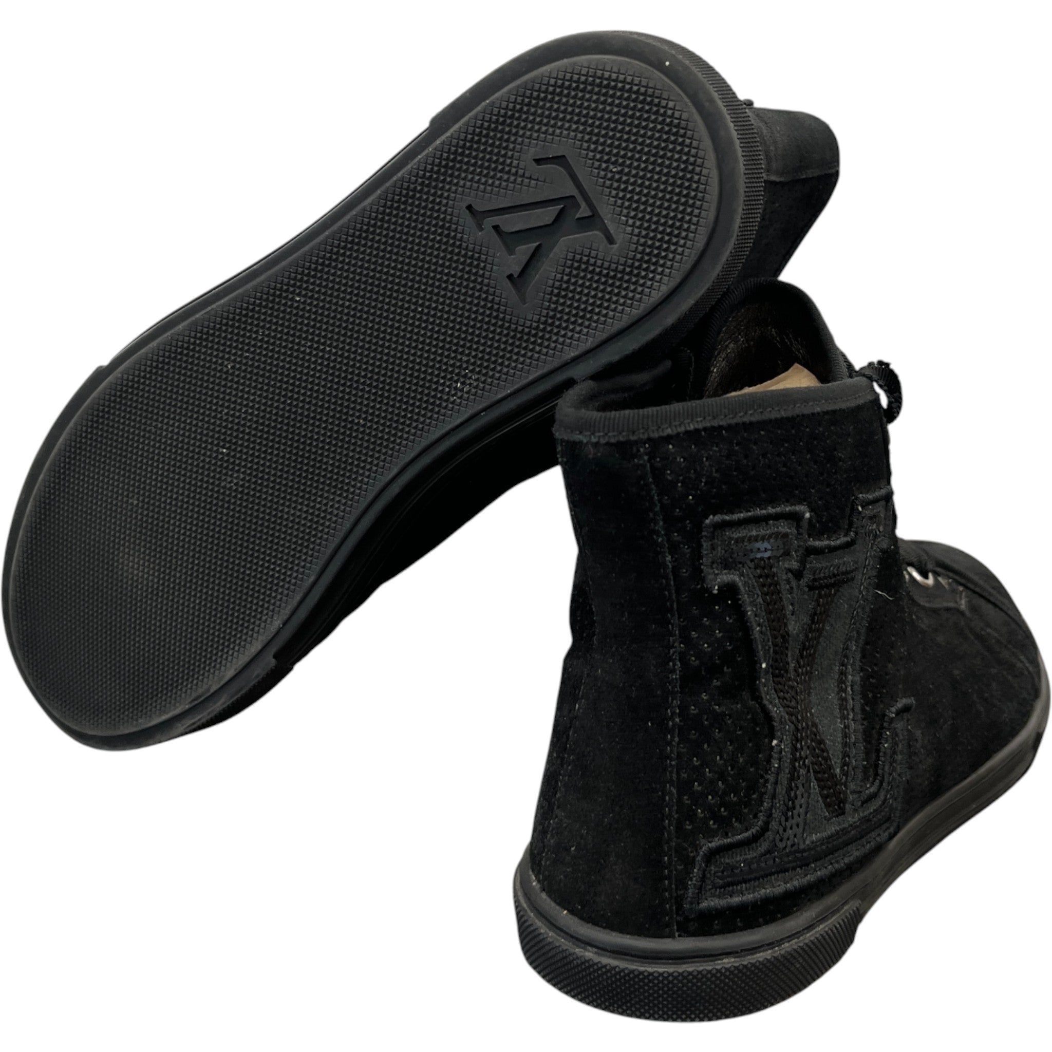 Women's Lv Sequin High Trainers Black Size EU 38 / UK 5