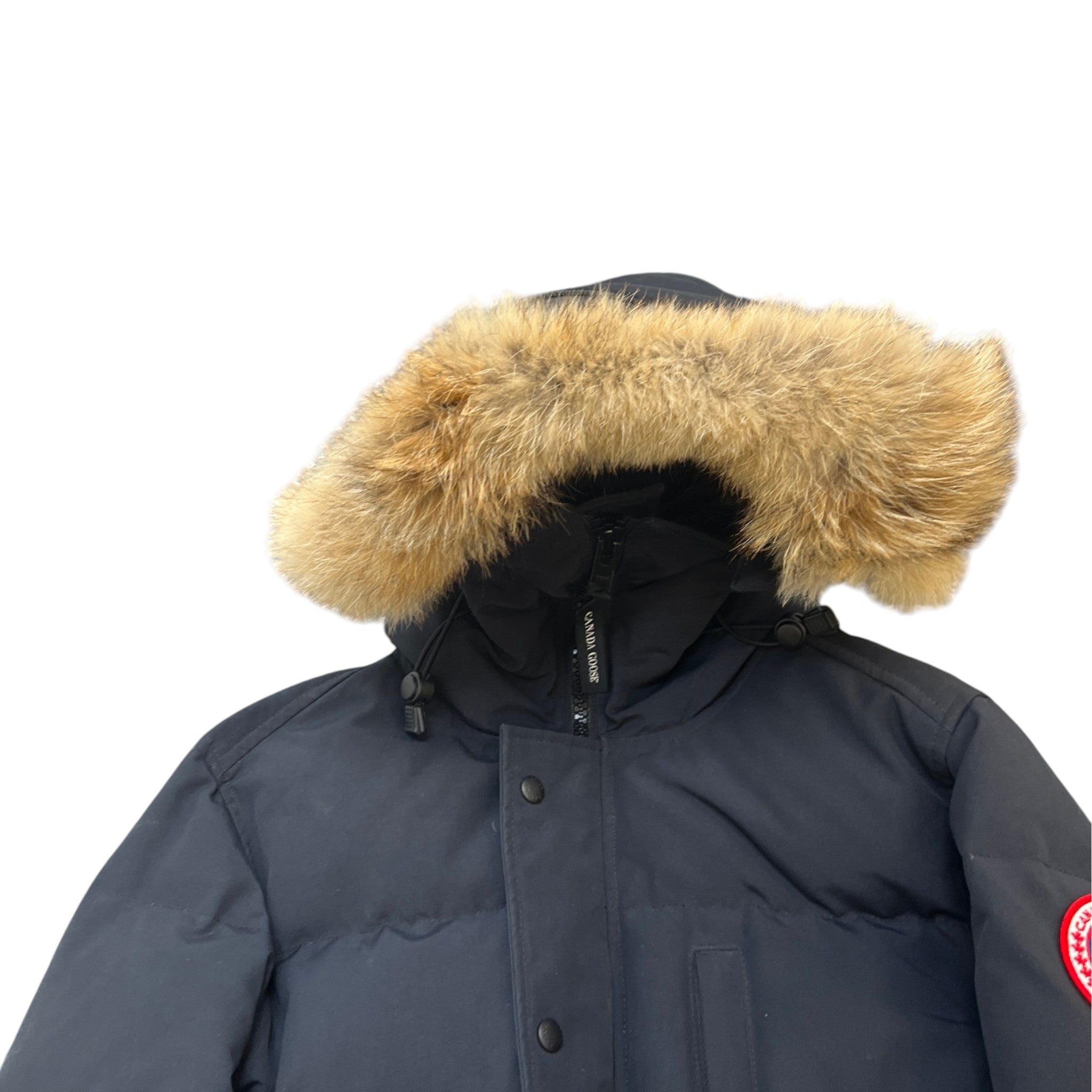 Men's Wyndham Parka Down Jacket Navy Size L