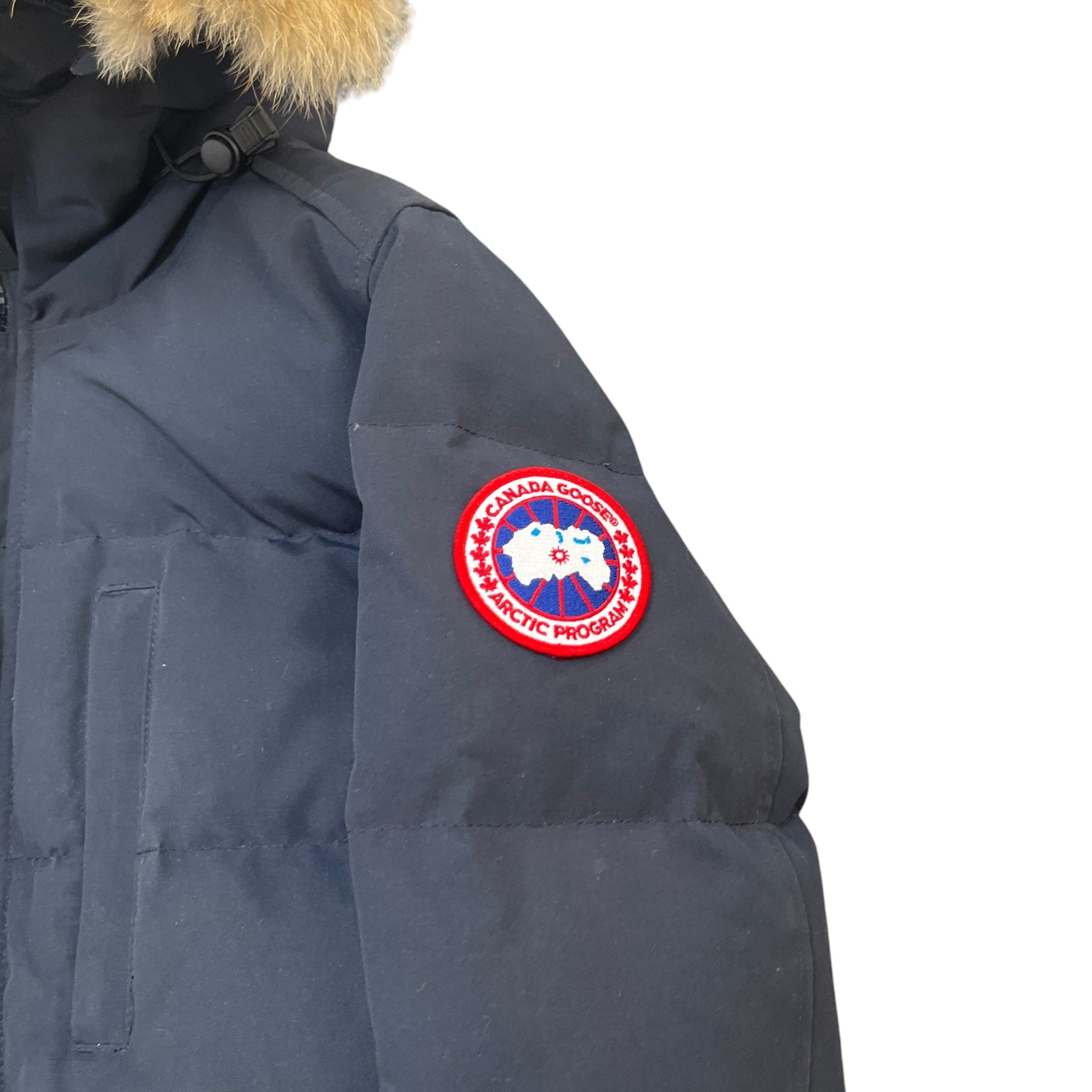 Men's Wyndham Parka Down Jacket Navy Size L