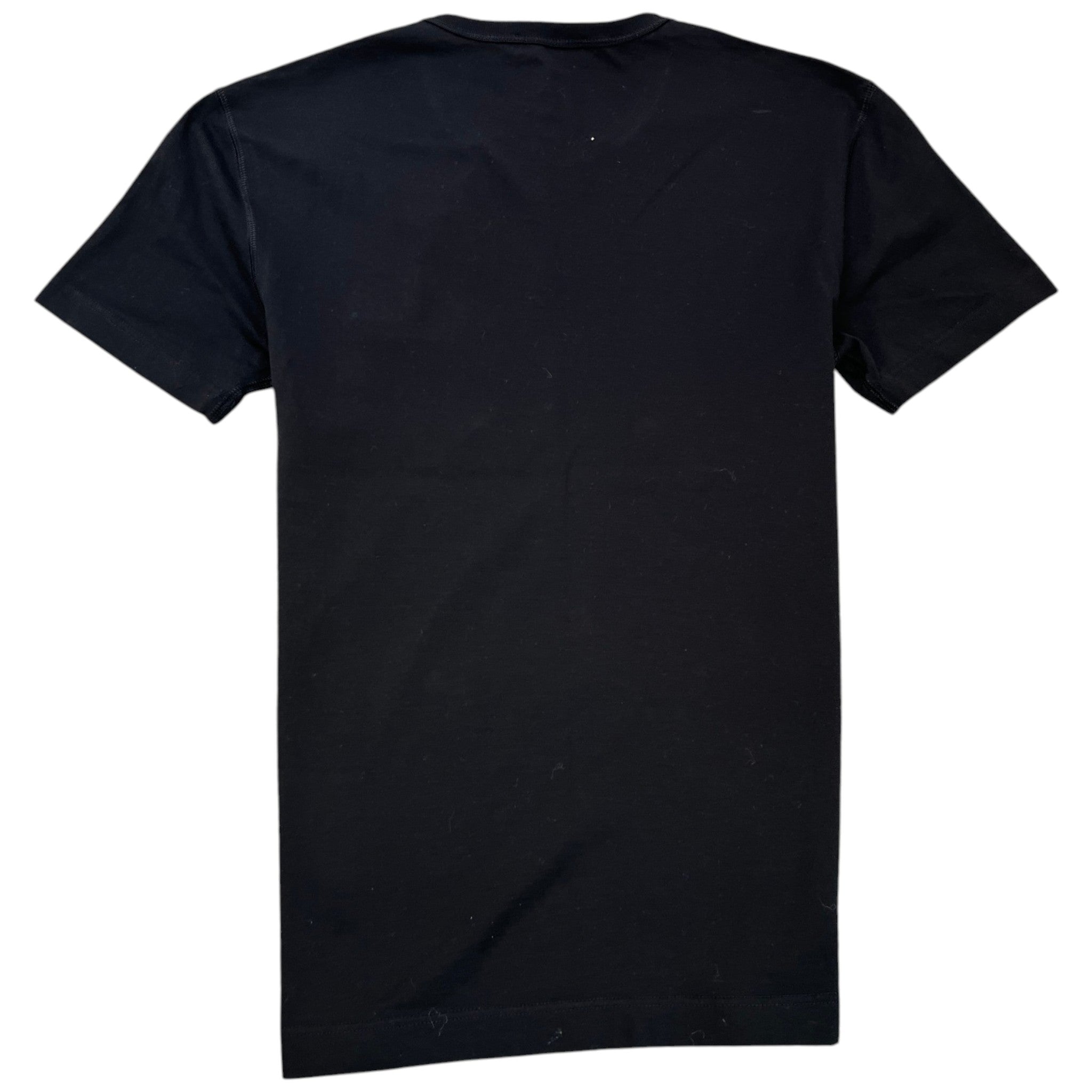 Men's Plaque Logo T-Shirt Black Size IT 44 / UK XS