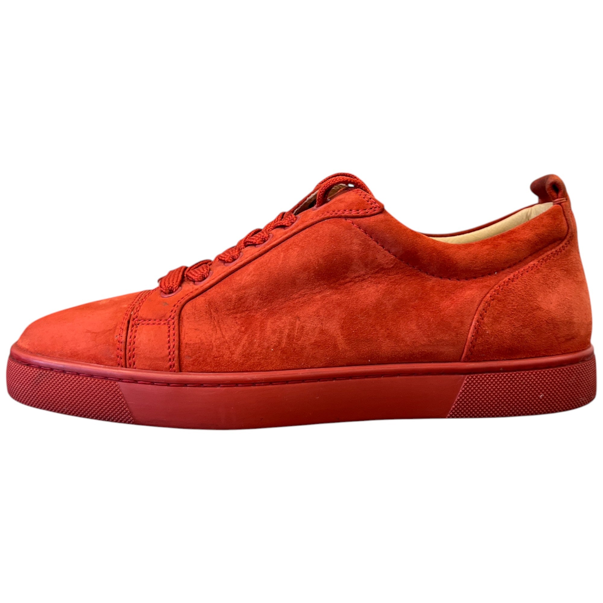 Men's Louis Junior Low Trainers Red Size EU 40 / UK 6