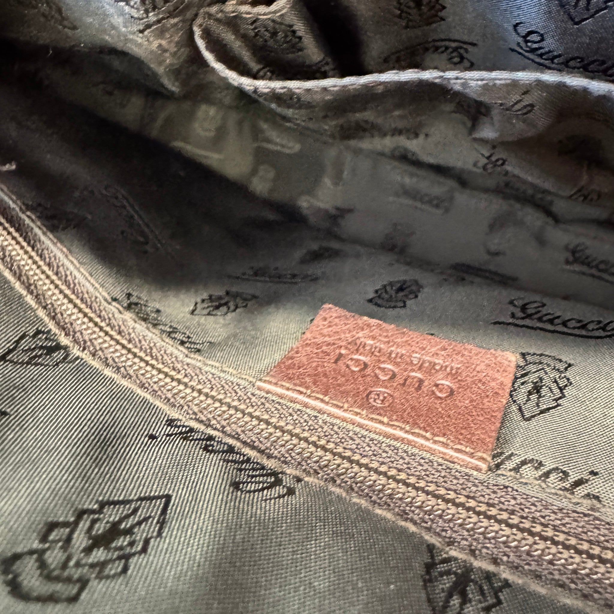 Women's Duchessa Crystal Coated Canvas Barrel Bag Brown
