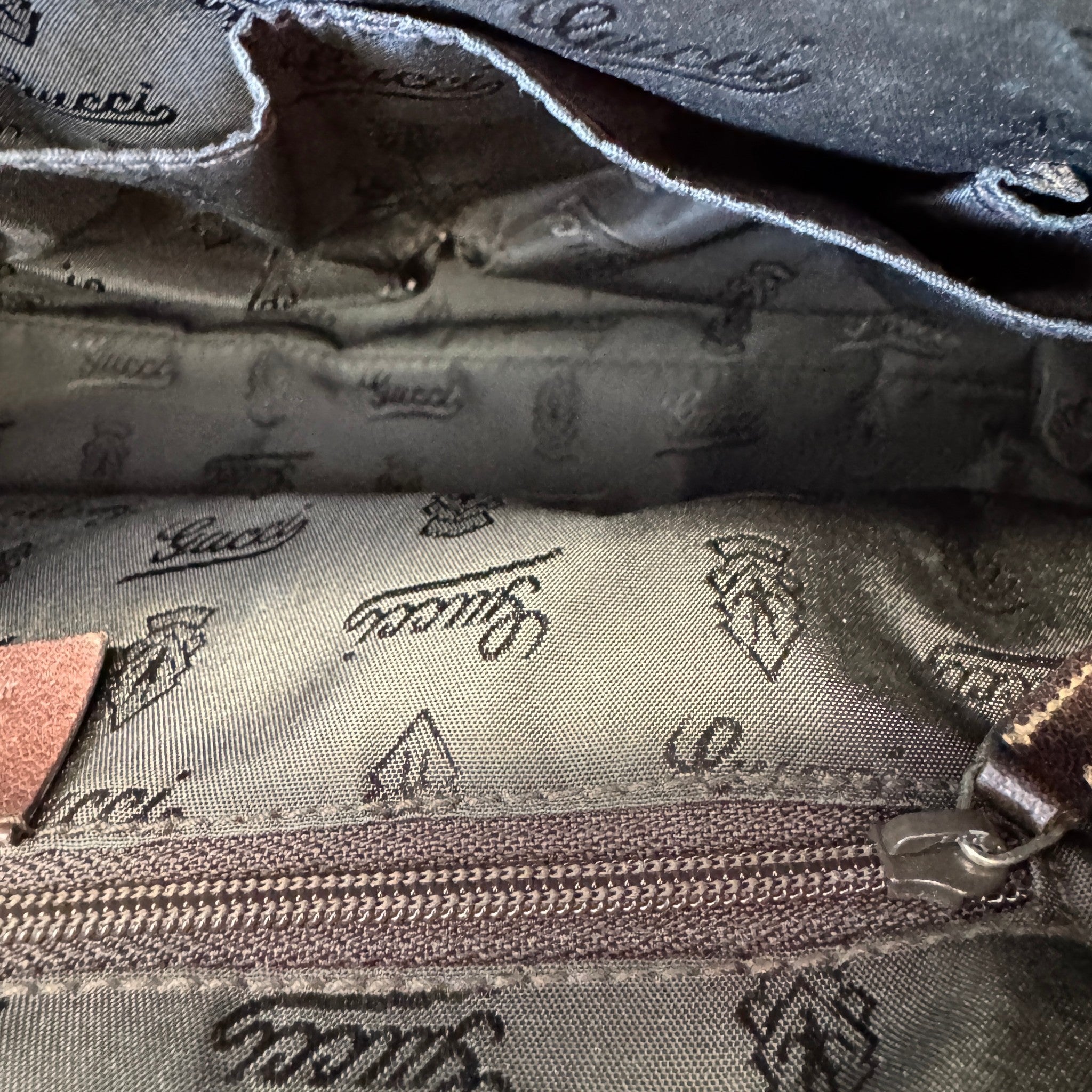 Women's Duchessa Crystal Coated Canvas Barrel Bag Brown